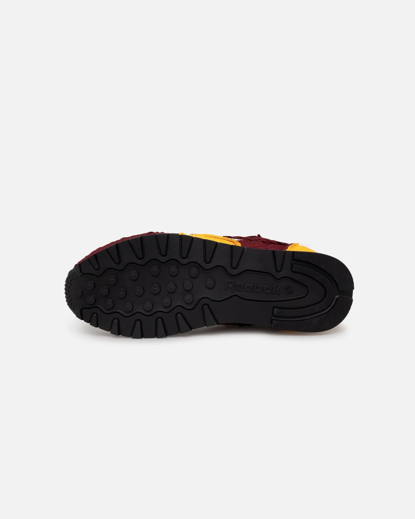 Reebok X MARKET Classic Leather Pump Burgundy/Gold Soft Lining