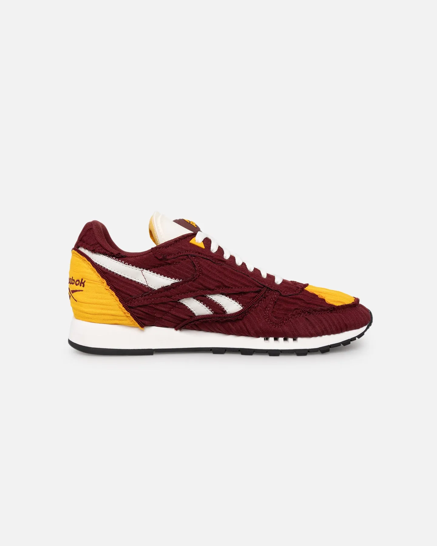 Strap Mode Reebok X MARKET Classic Leather Pump Burgundy/Gold