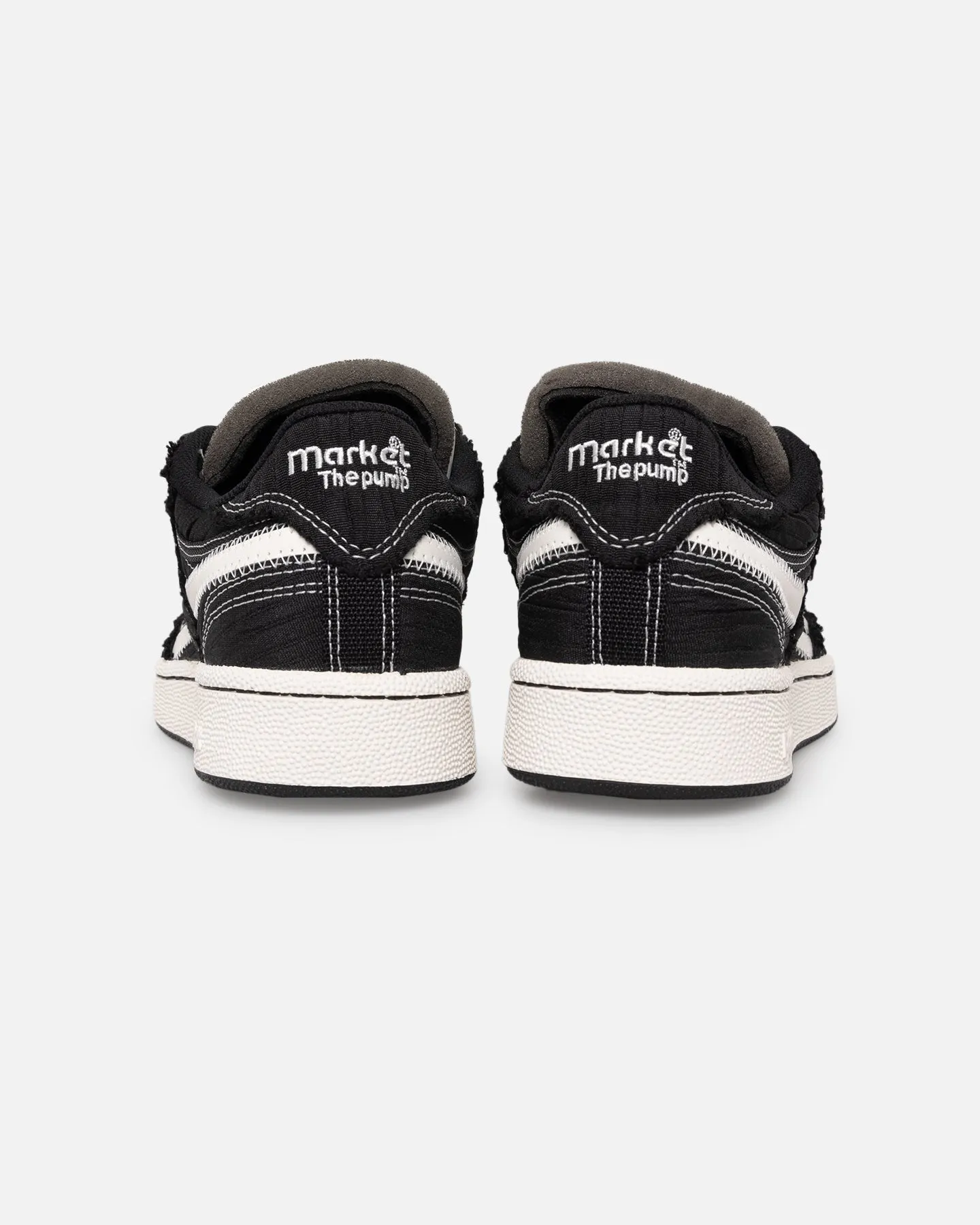 Reebok X MARKET Club C 85 Pump Black/White Breathable Upper Storm Proof