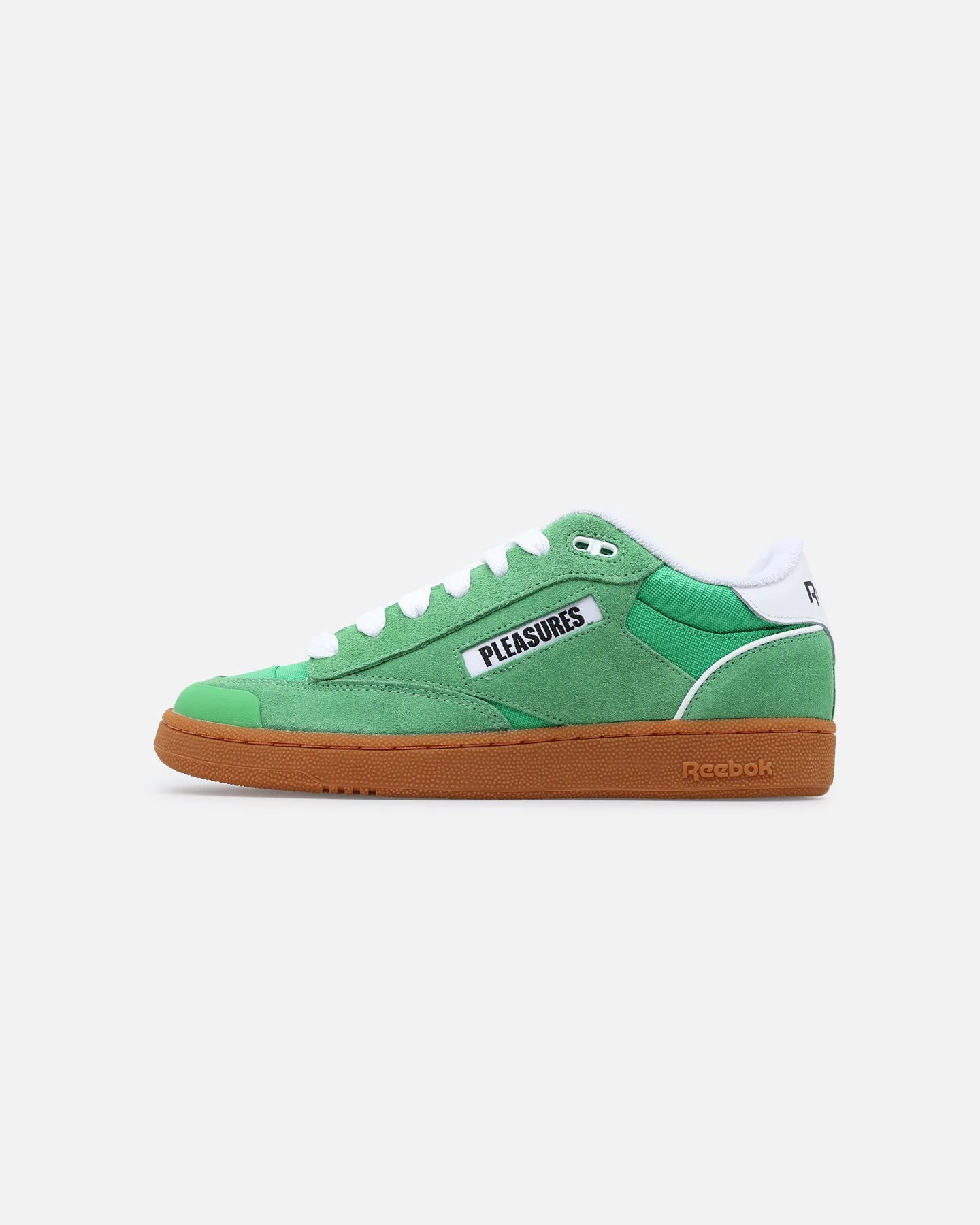 Stage Glow Media Pop Reebok X Pleasures Club C 85 Green