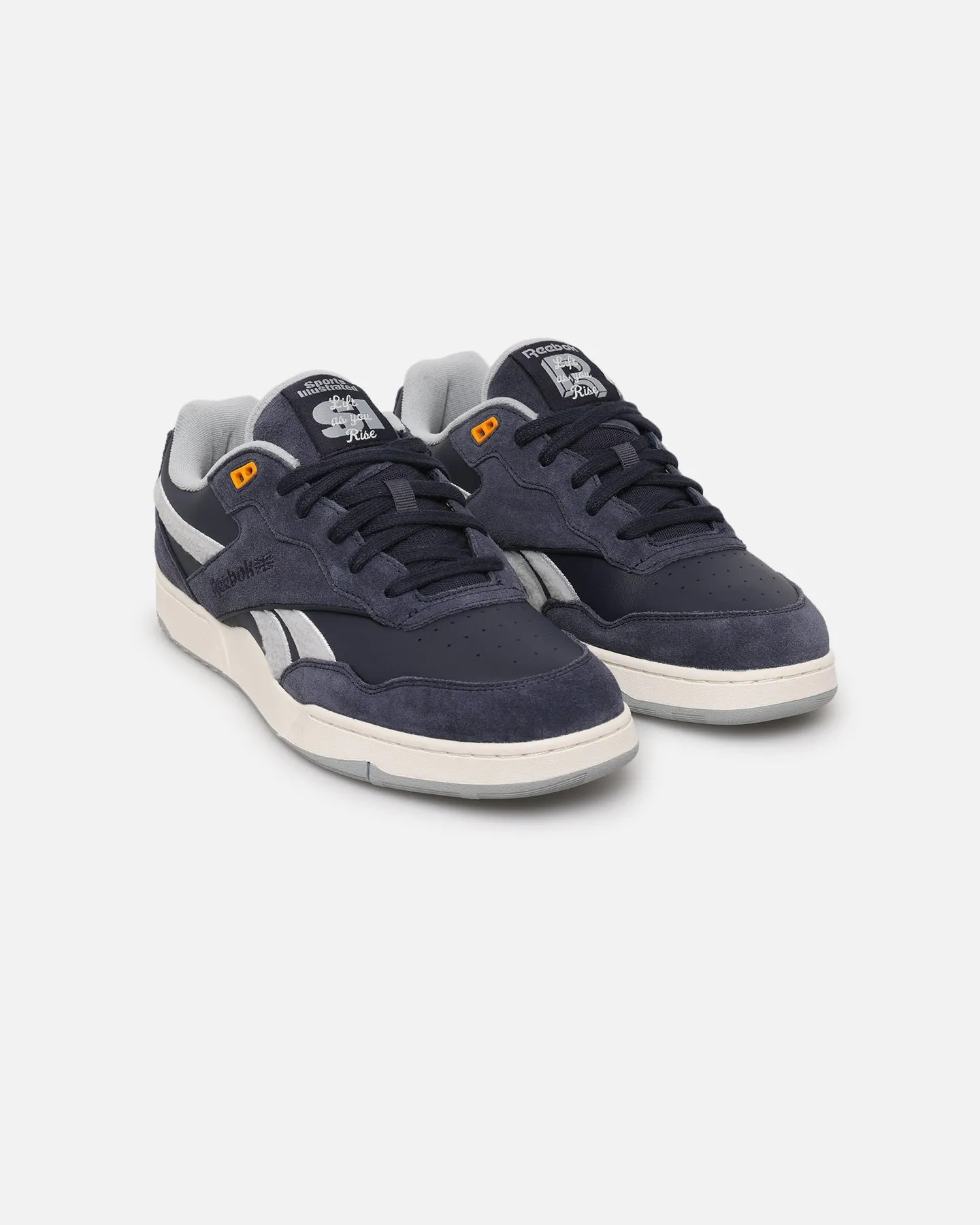 Reebok X Sports Illustrate BB 4000 II Low Navy Zip Fast Athletic