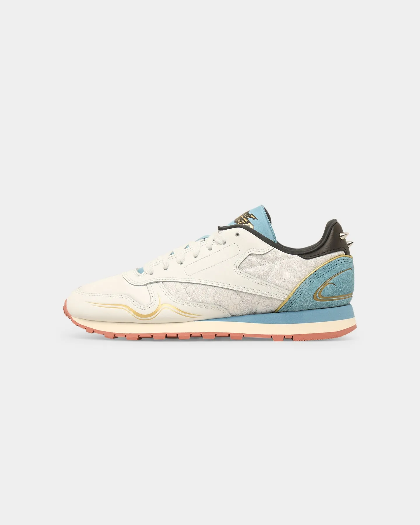 Durable Material Reebok X Street Fighter Classic Leather Polar Blue/Tough Blue/Core Black