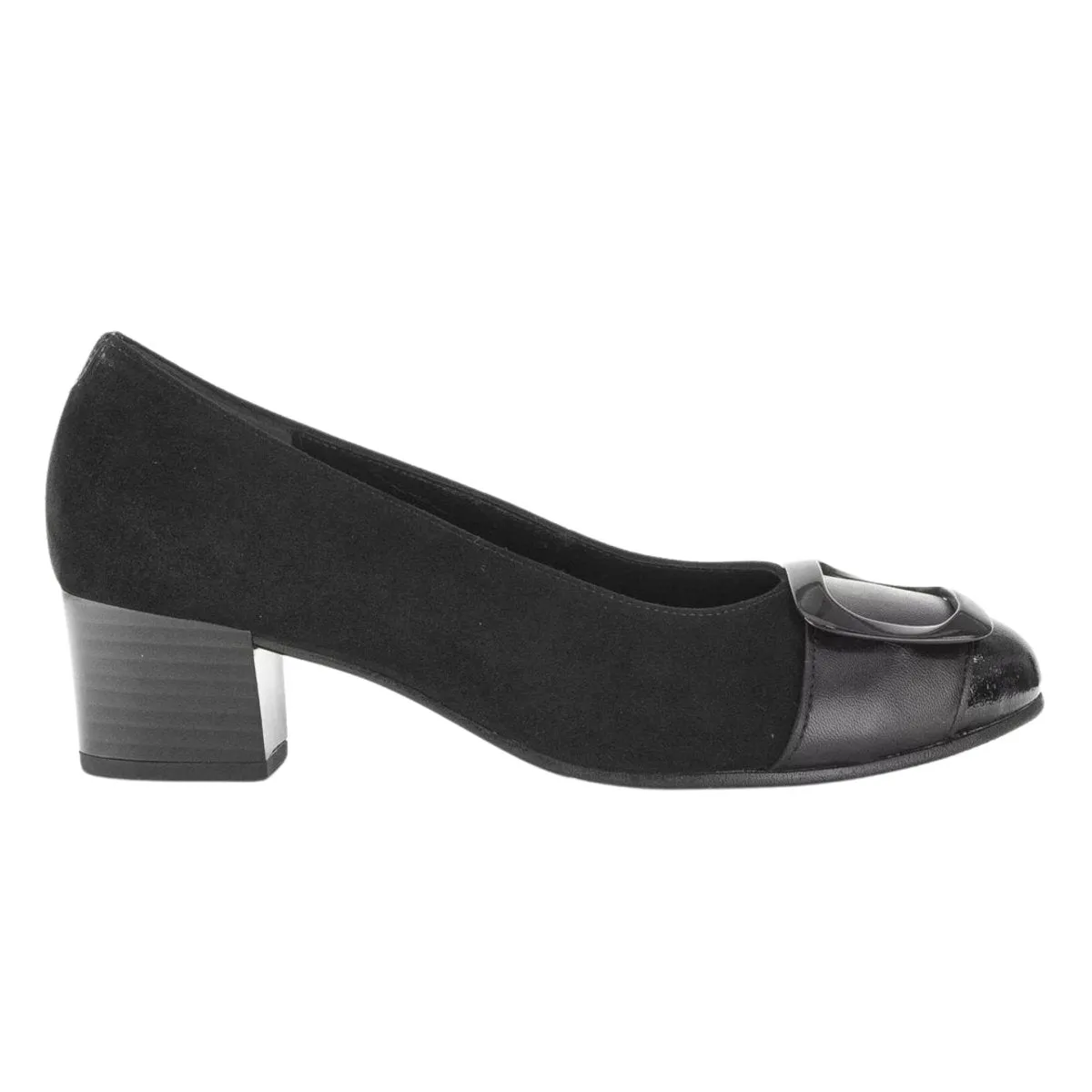 Light Pace Gabor Women's 52.222.37 Elegant Black Nubuck