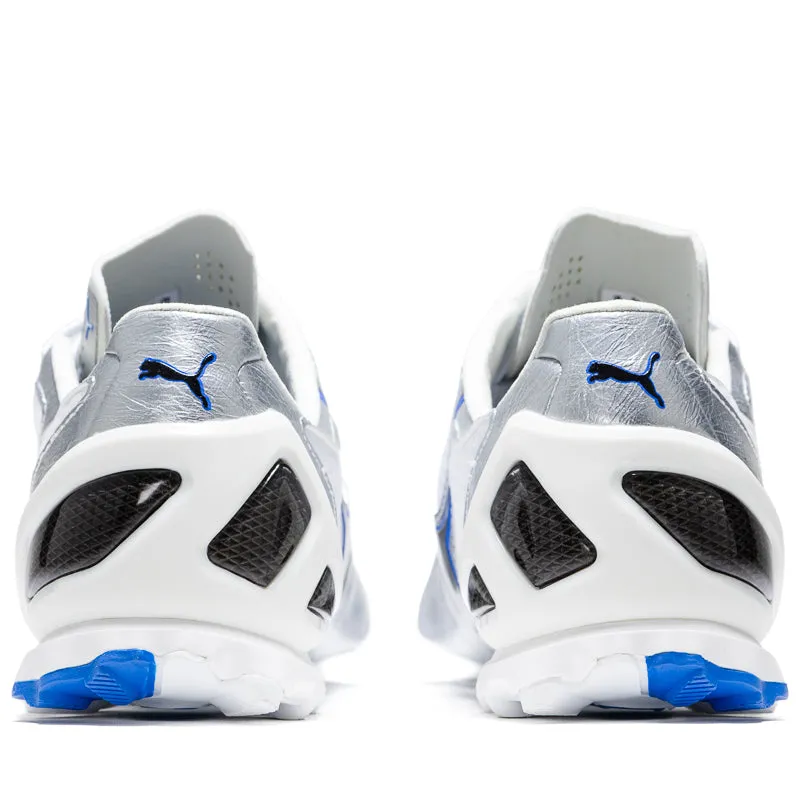 Puma V-S1 Metallic - White/Silver Natural Cushion Trail Ready