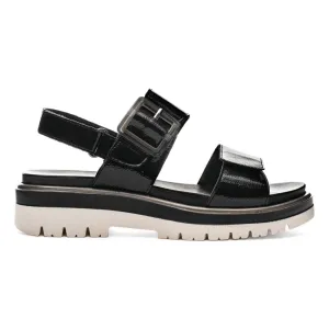 Ara Women's Marbella Black Patent Leather Comfortable Standing Water shield