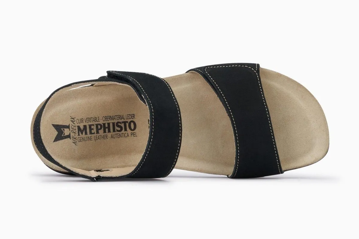 Low Rise Mephisto Women's Agave Black Soft Buc