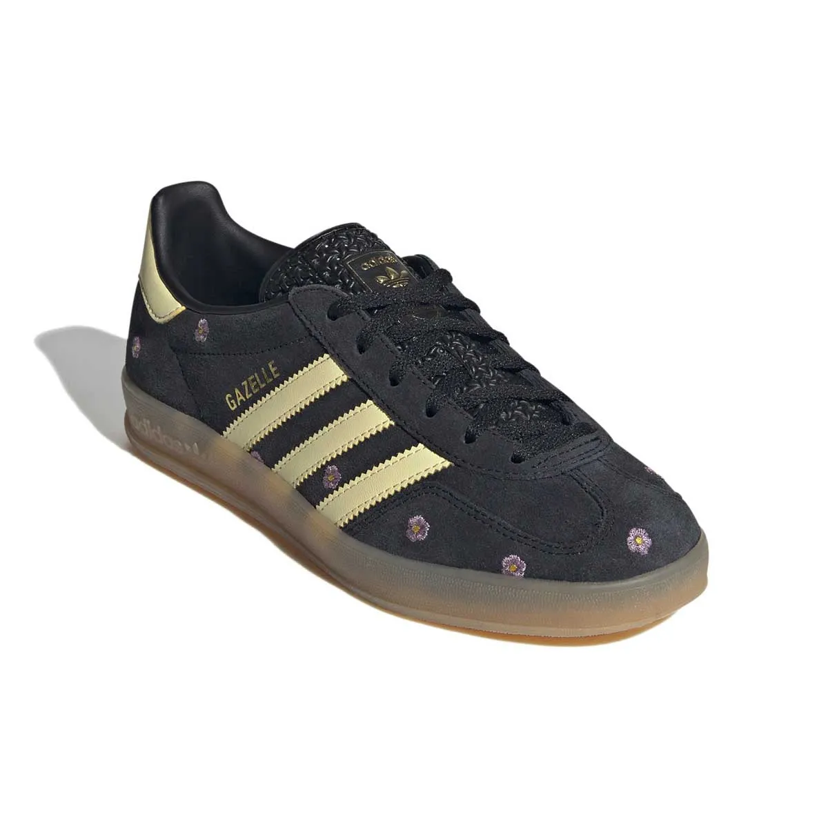 practical user Wmns Gazelle Indoor 'Black Almost Yellow'