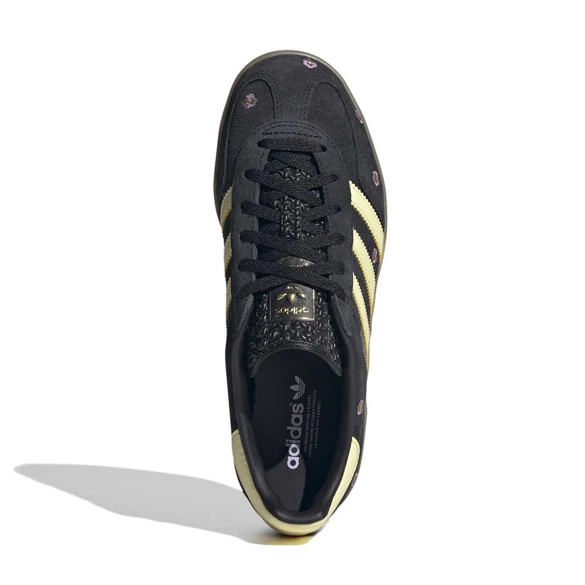 Wmns Gazelle Indoor 'Black Almost Yellow' real