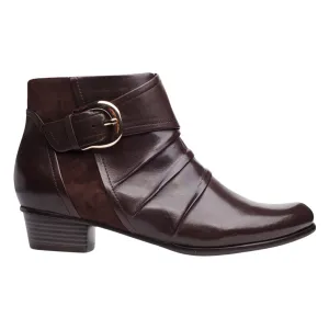Regarde Le Ciel Women's Stefany 389 Brown Leather Country Club Even Pace