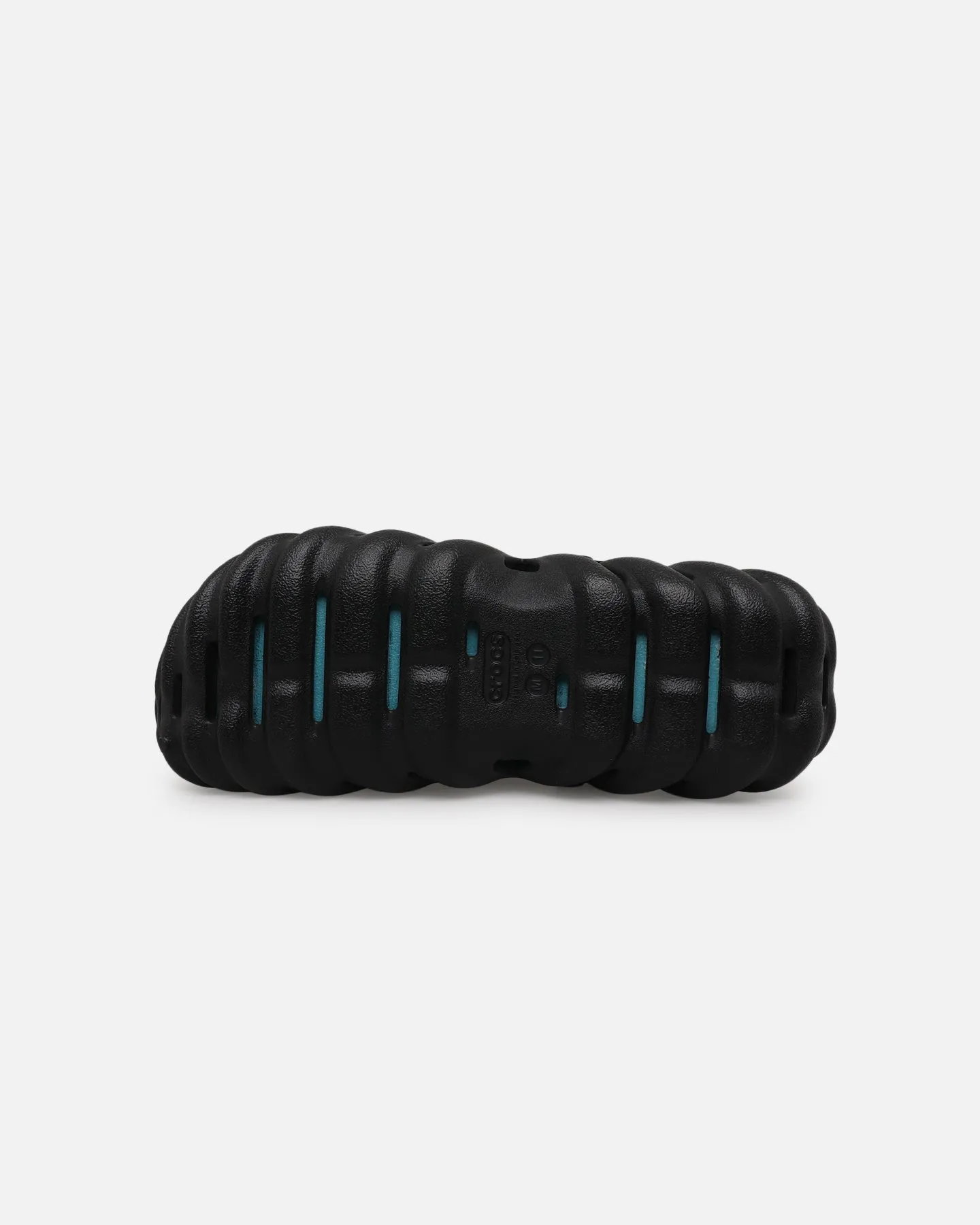 Air Dry Style Pop Crocs Echo Reflective Laces Clog Black