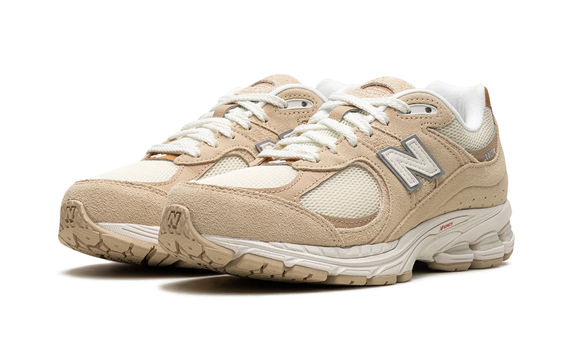 heavy - weight design shoes foot - flexibility running shoes 2002R "Sandstone"