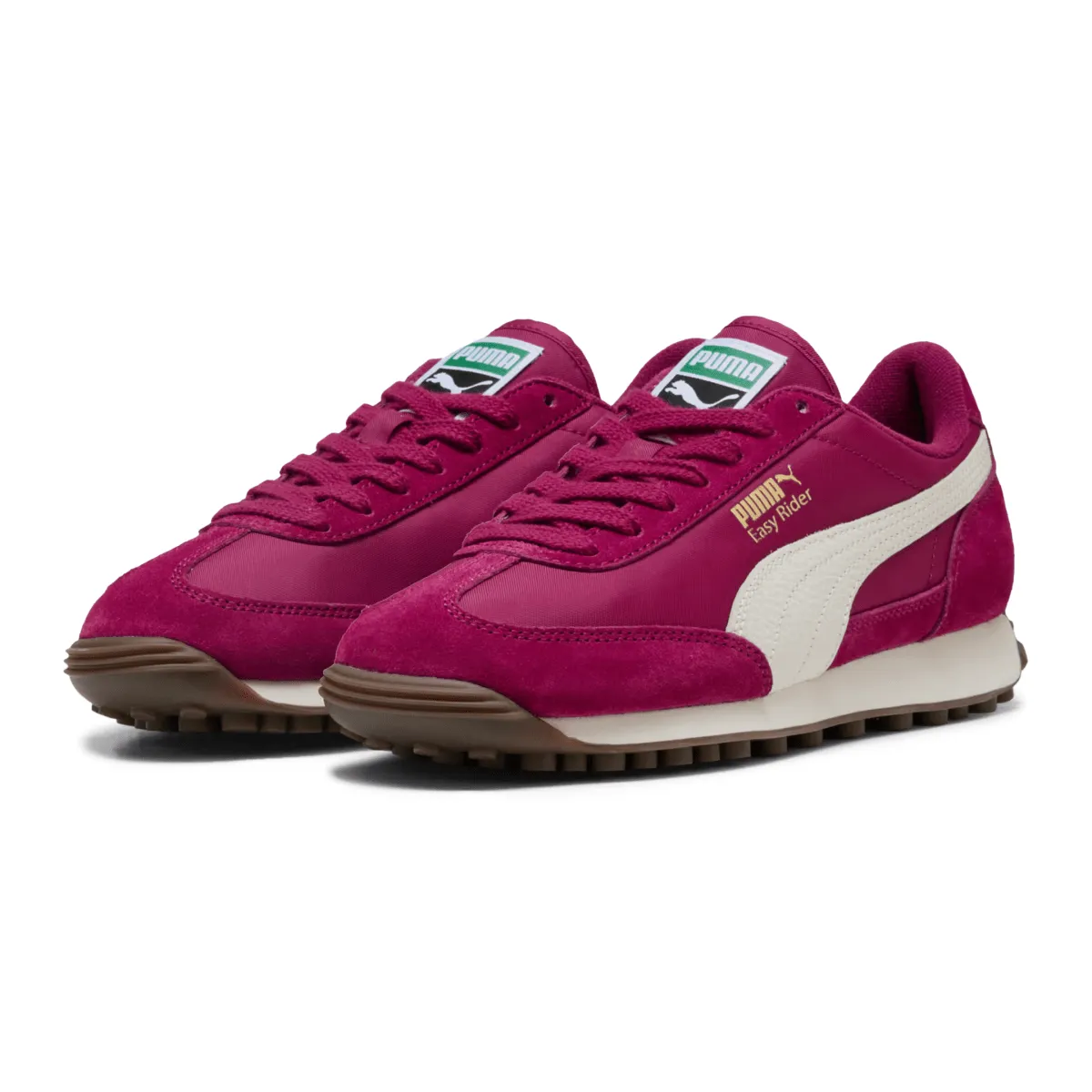 Puma Women's Easy Rider Vintage Berry/Warm White Winter Fit on the road