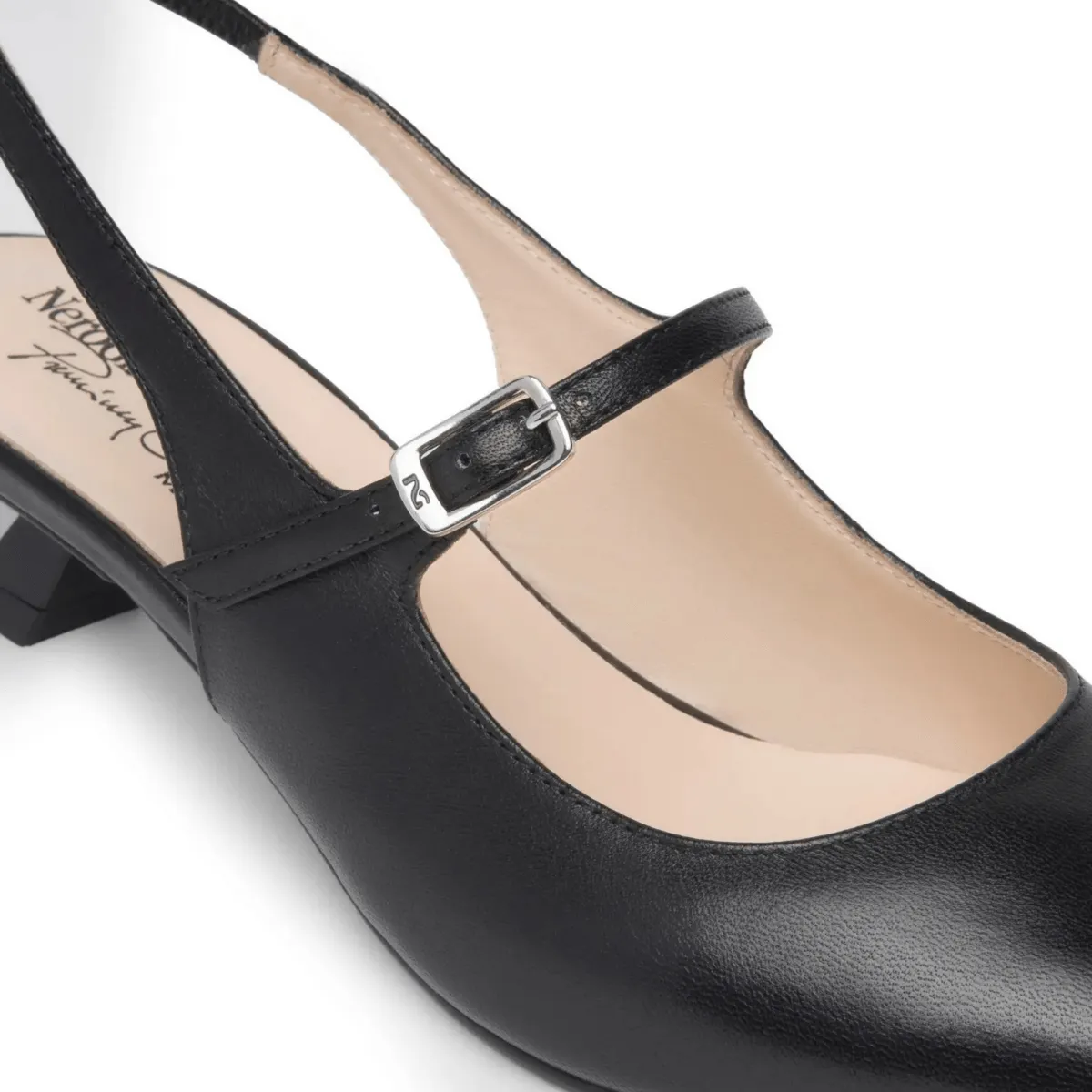NeroGiardini Women's E5 12260 DE Black Leather British Shade