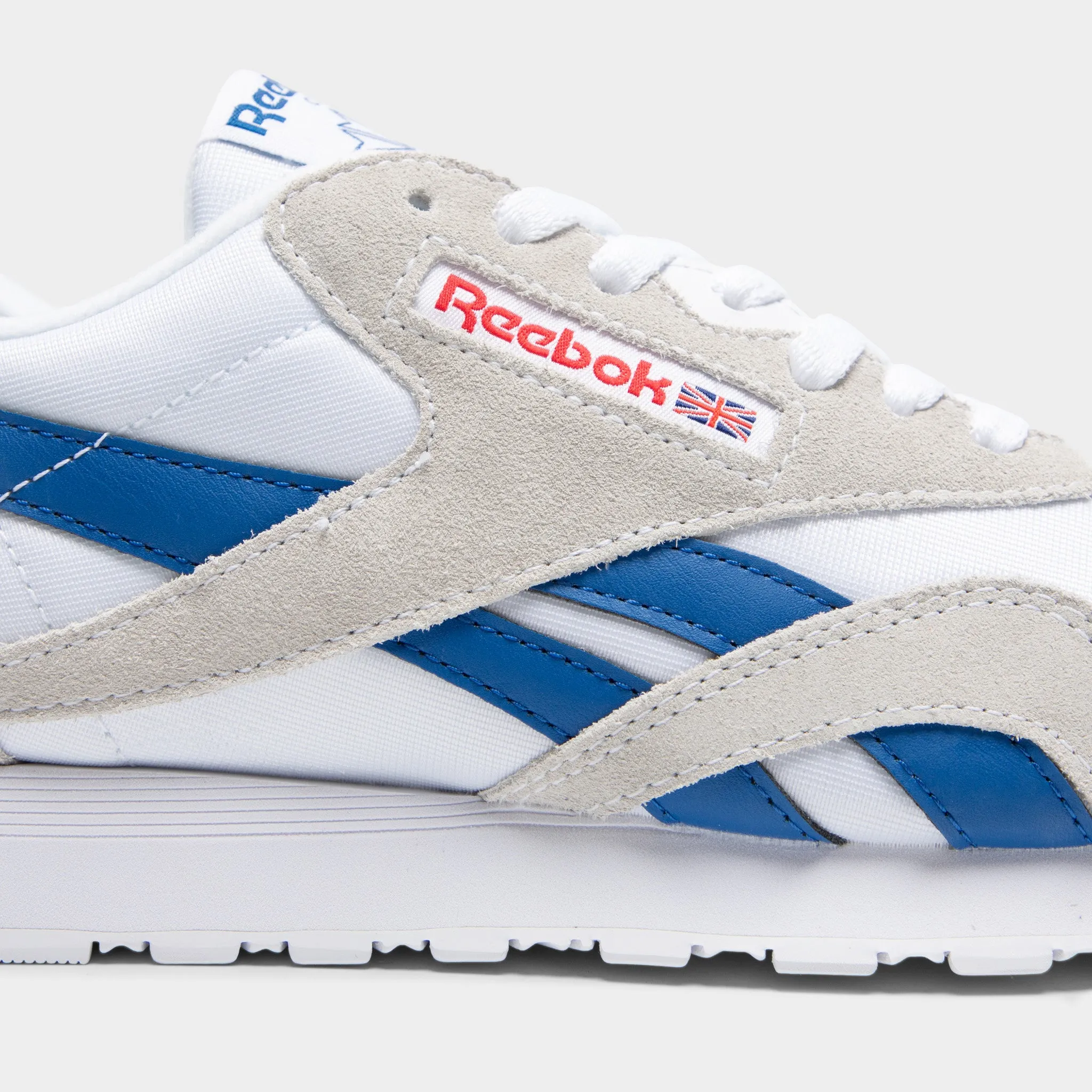 Low Profile Reebok Classic Nylon White / Vector Blue - Vector Red