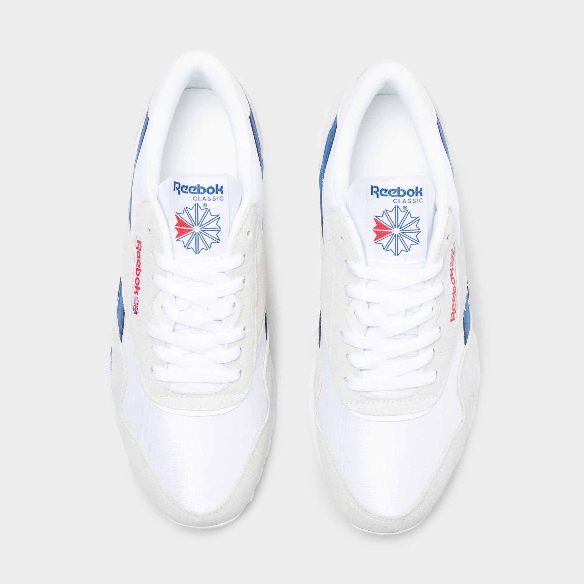 Reebok Classic Nylon White / Vector Blue - Vector Red Pilates Cool Best Seller
