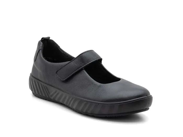 Womens Ara Alexandria MJ in Black Foot Motion