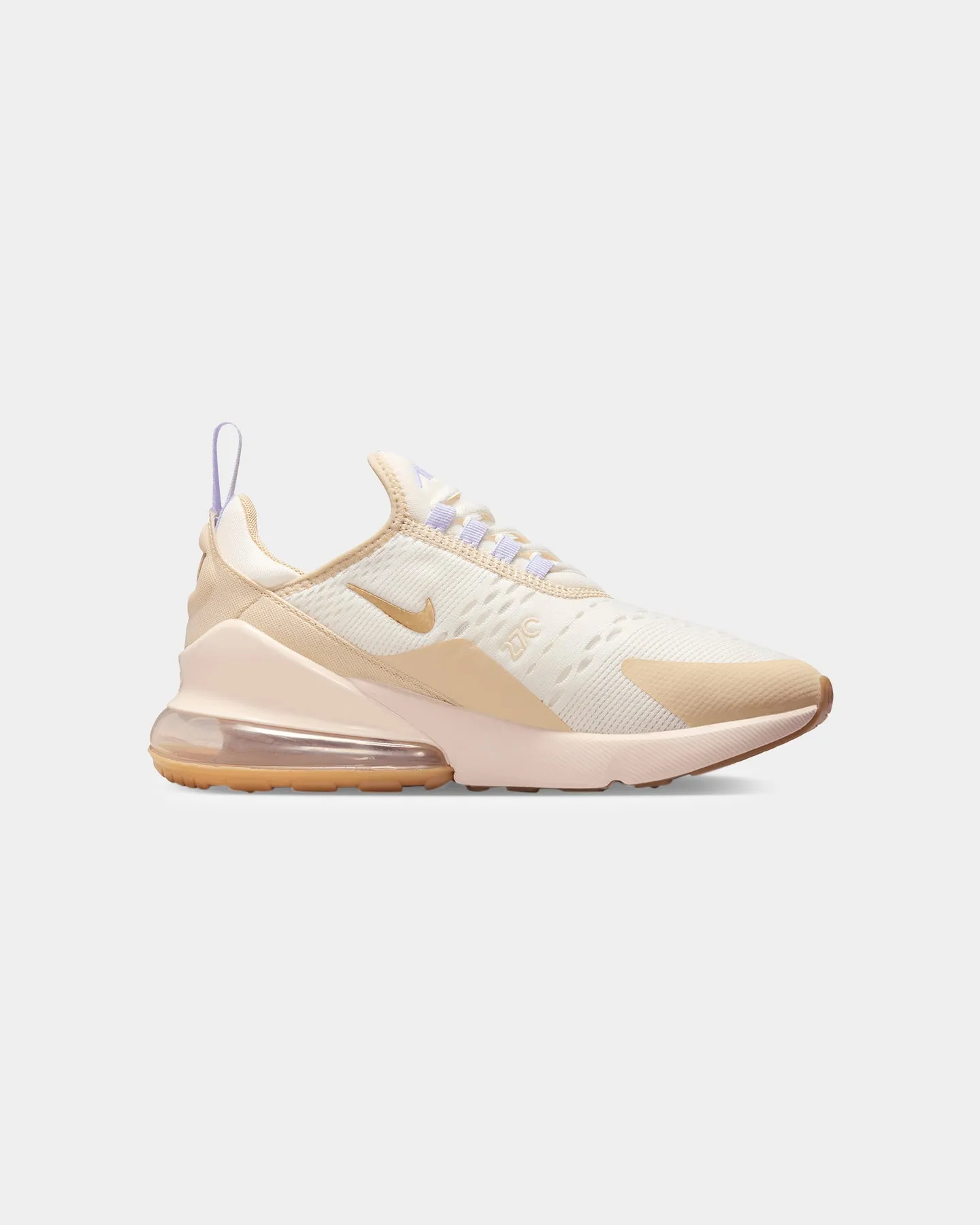Polka - dotted All-Day Wear Nike Women's Air Max 270 SE Sail/Amber Brown
