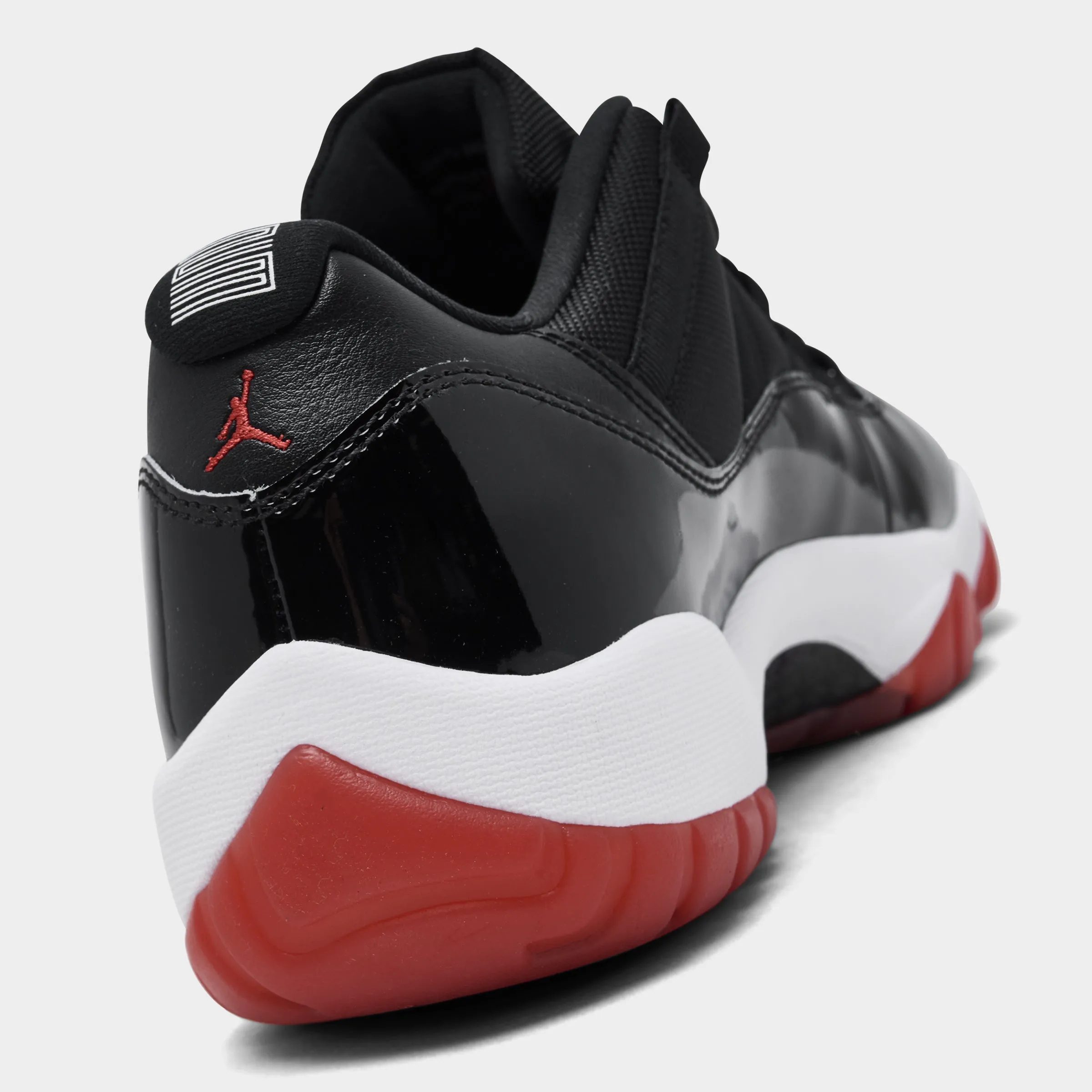 Jordan 11 Retro Low Black / Varsity Red - White Stylish