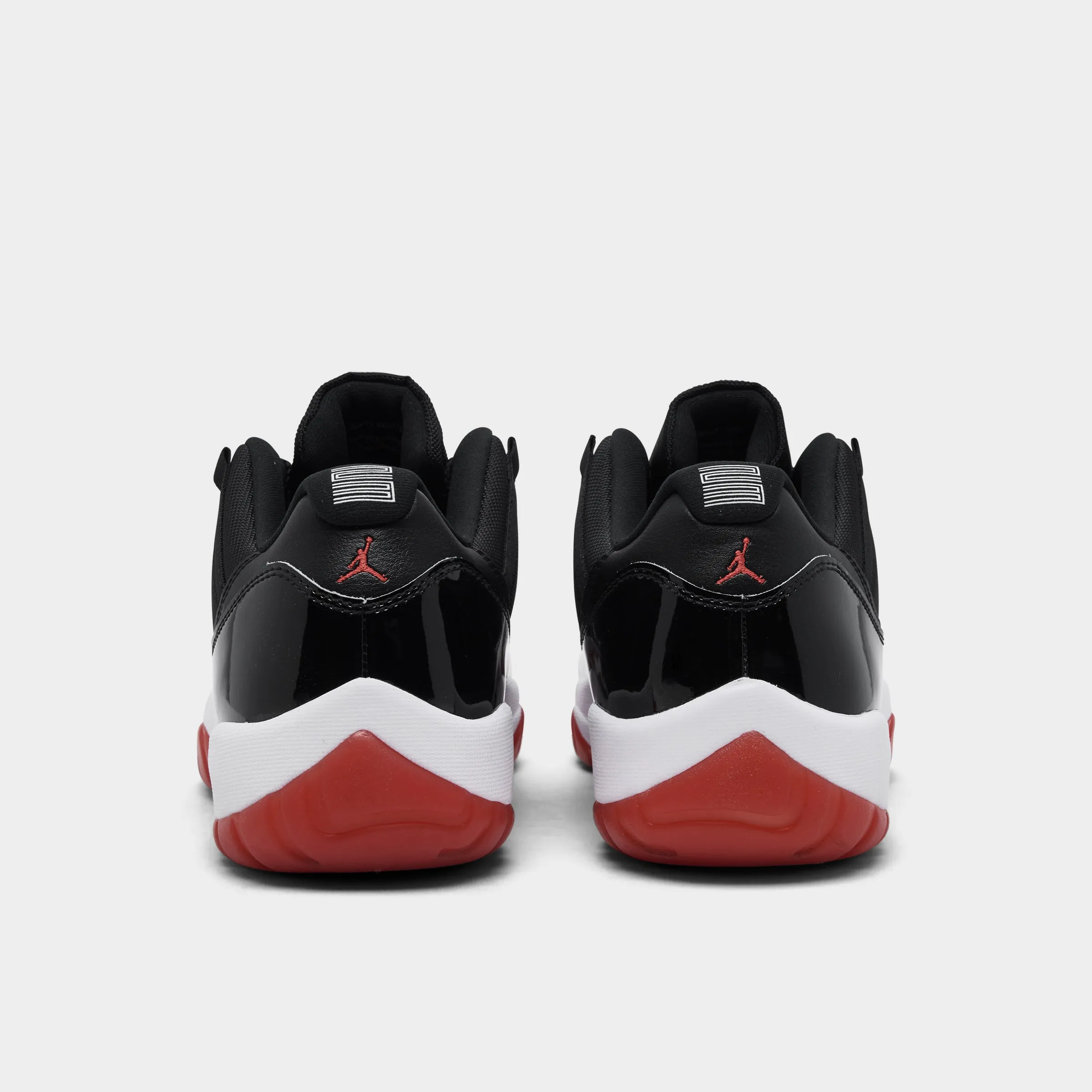 Jordan 11 Retro Low Black / Varsity Red - White Wood Path Premium Fit