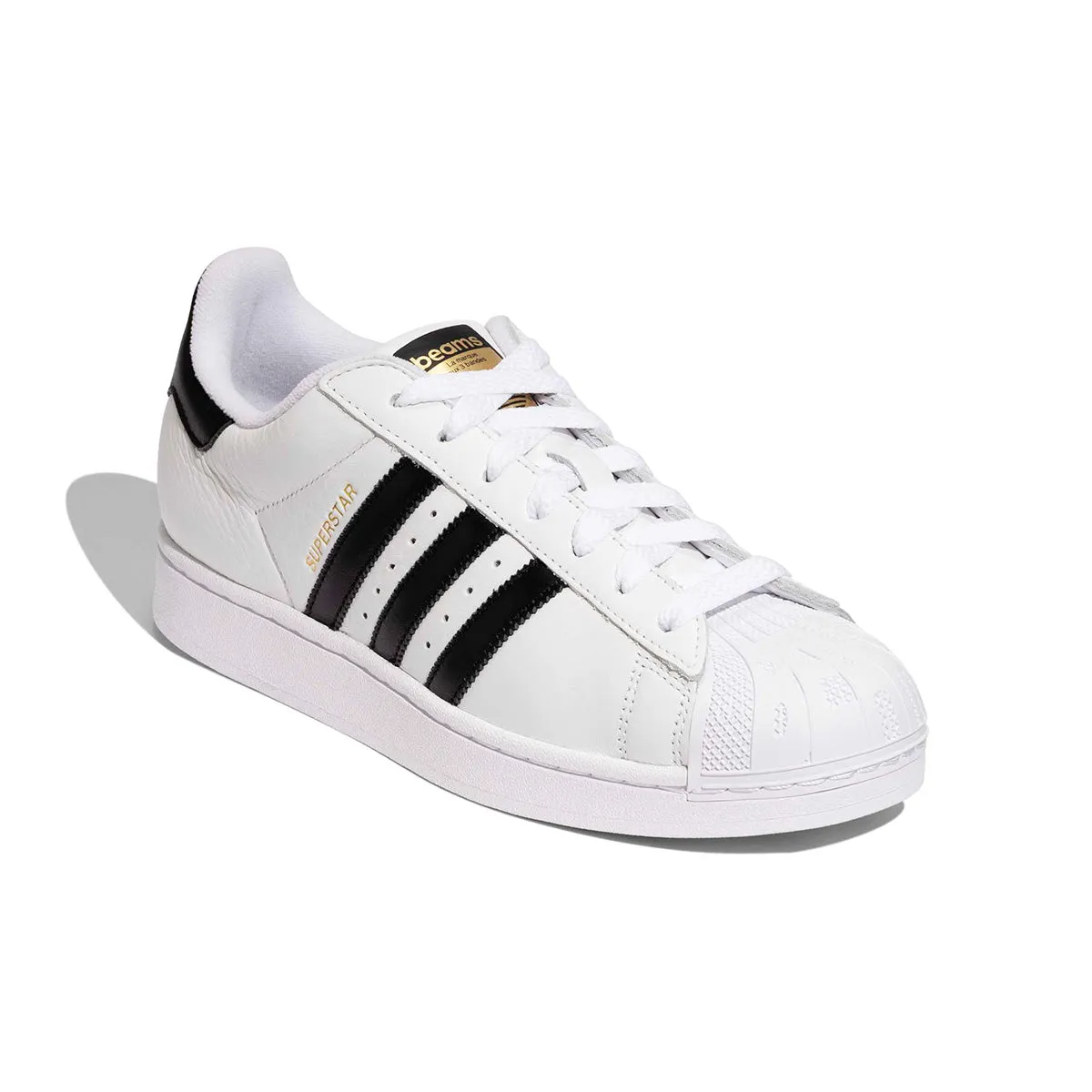   Beams Superstar 'White Black' Oxfords stylish men