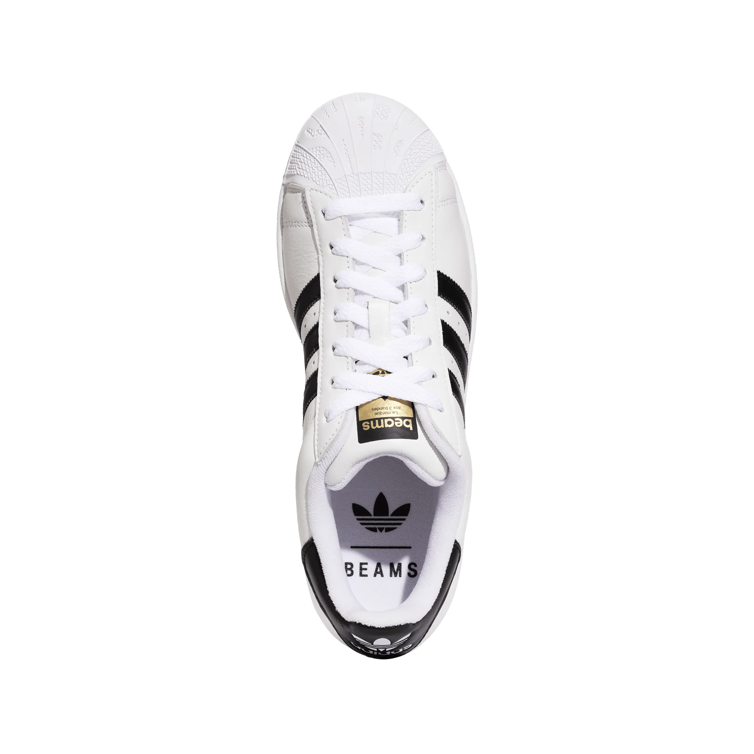 Family Time Star Edge   Beams Superstar 'White Black'
