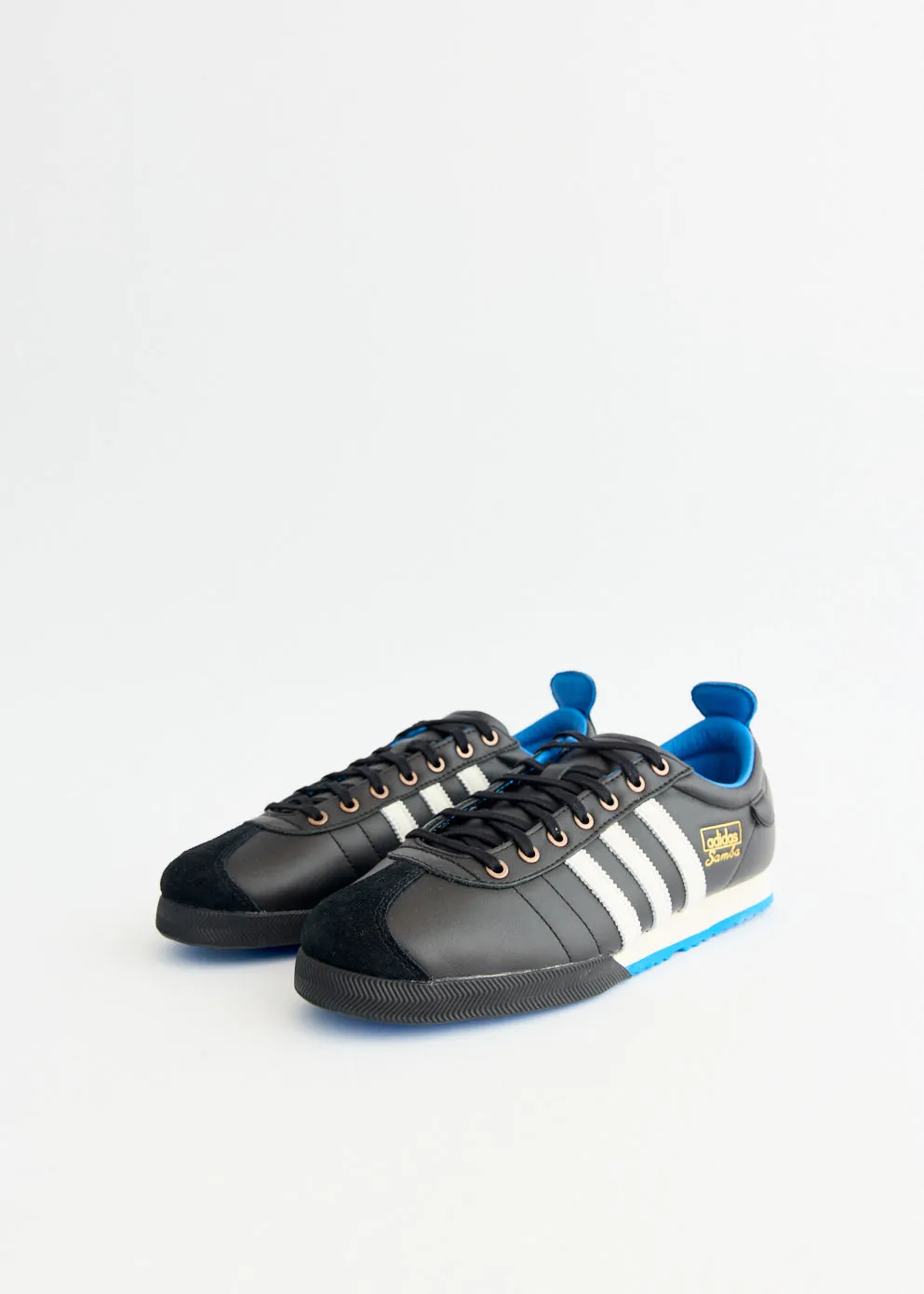 horseback riding monogrammed Samba 62 'Core Black' Sneakers