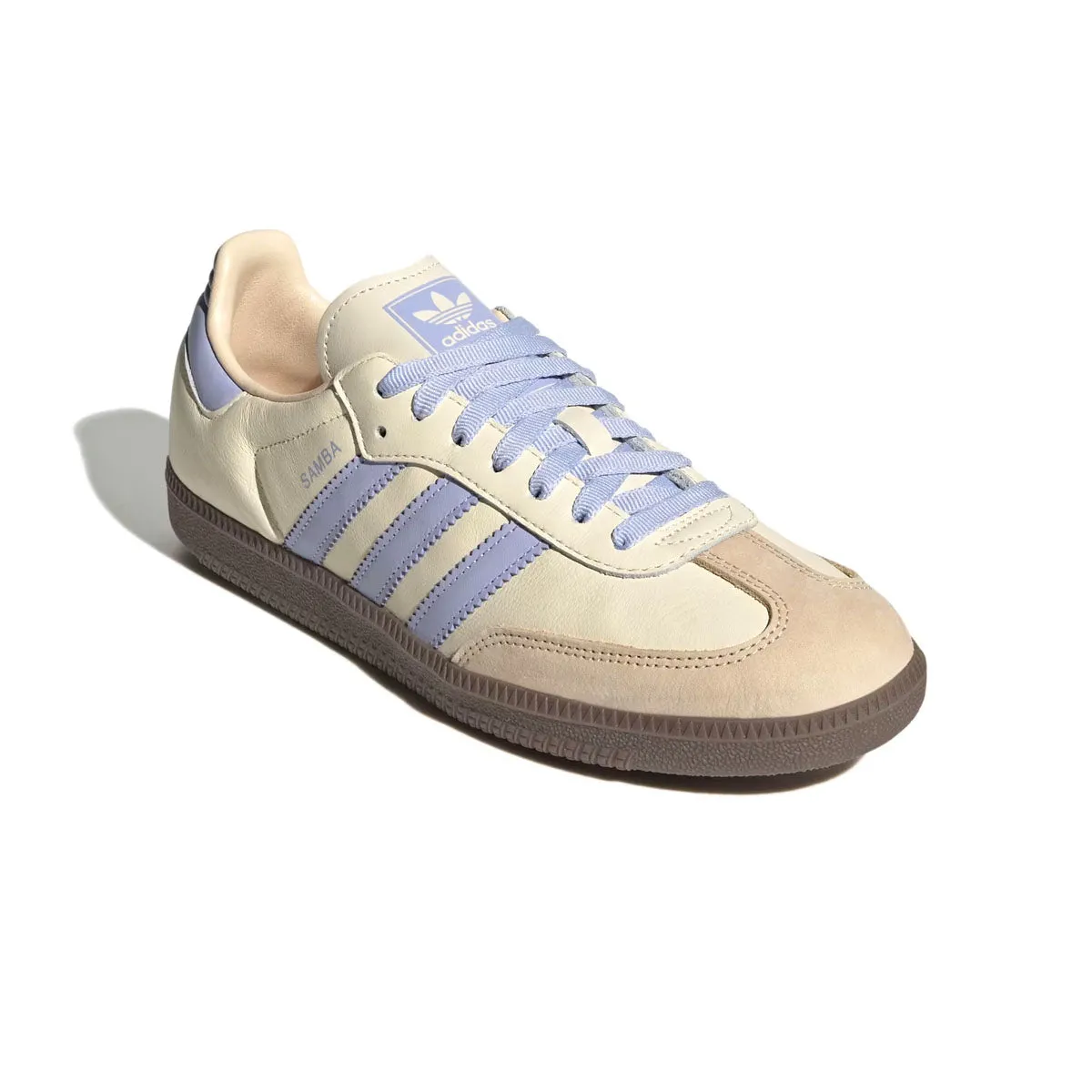 Wmns Samba OG 'Cream White Violet Tone' Elevated shock absorption