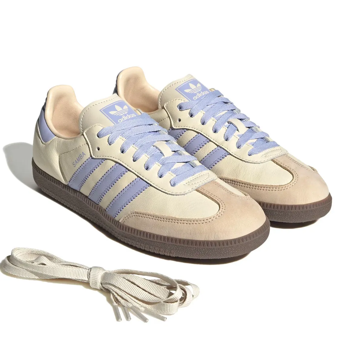 affordability - level Wmns Samba OG 'Cream White Violet Tone'