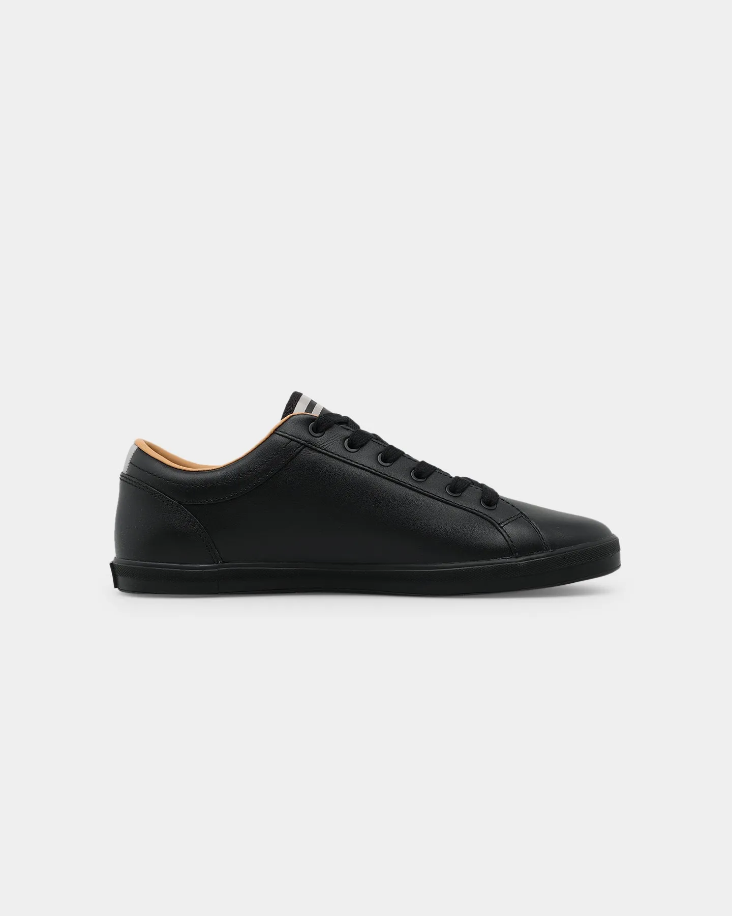 Bright Gold Retro Mood Fred Perry Baseline Black