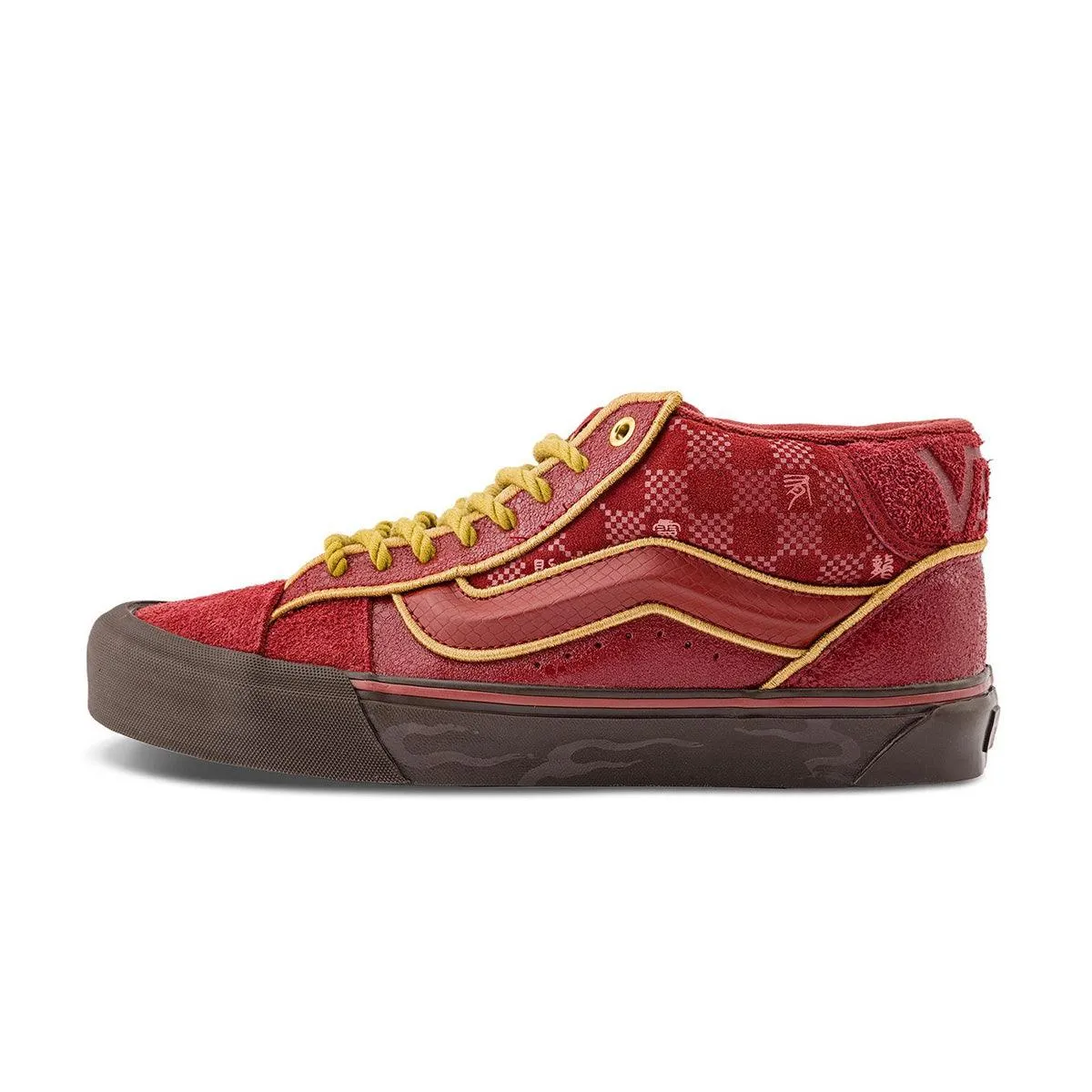 Sky Light Travel Must Knu Mid Skool Year of the Dragon 'Dark Red'