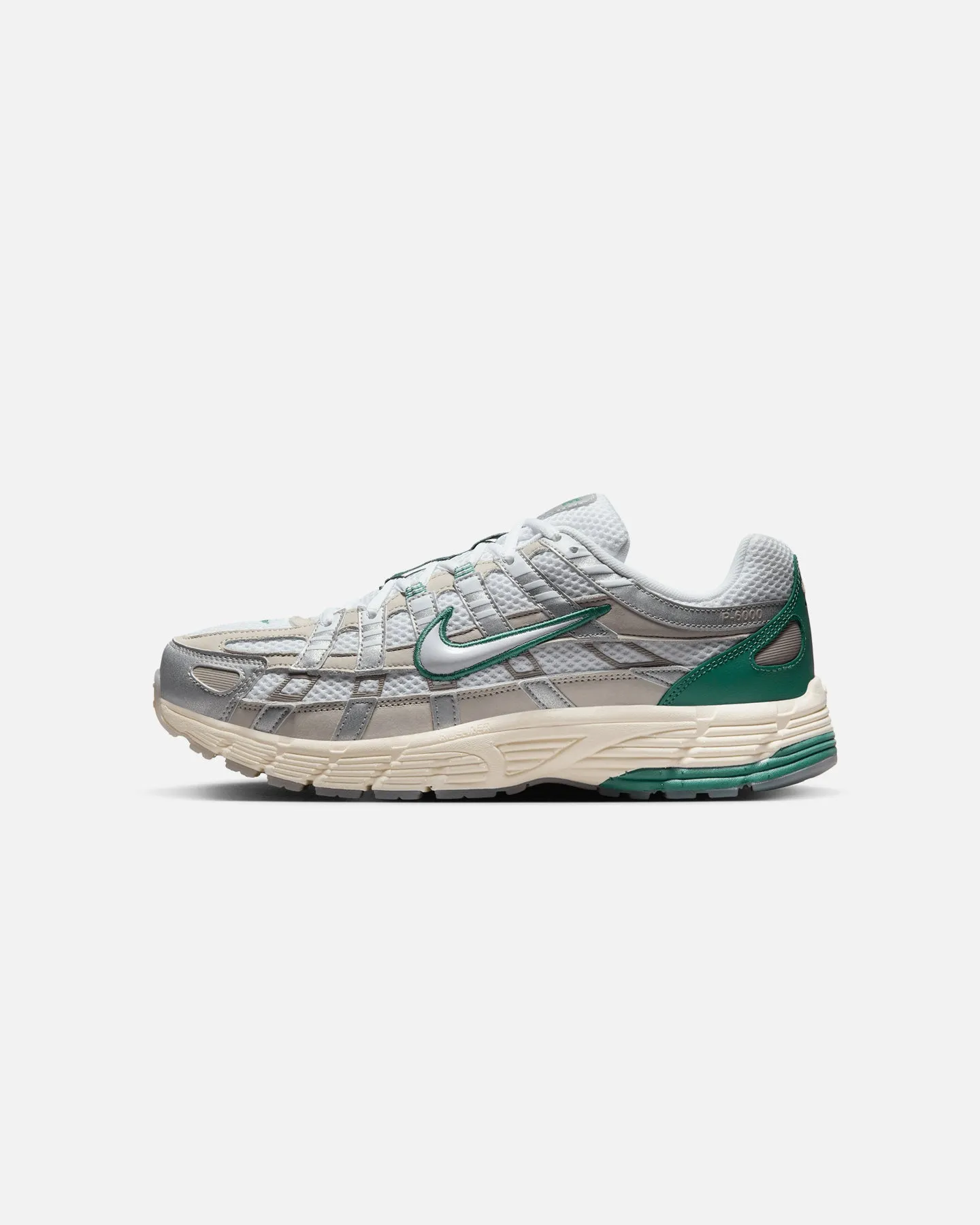 Nike P-6000 Light Bone/White Slim Line Silent Walk
