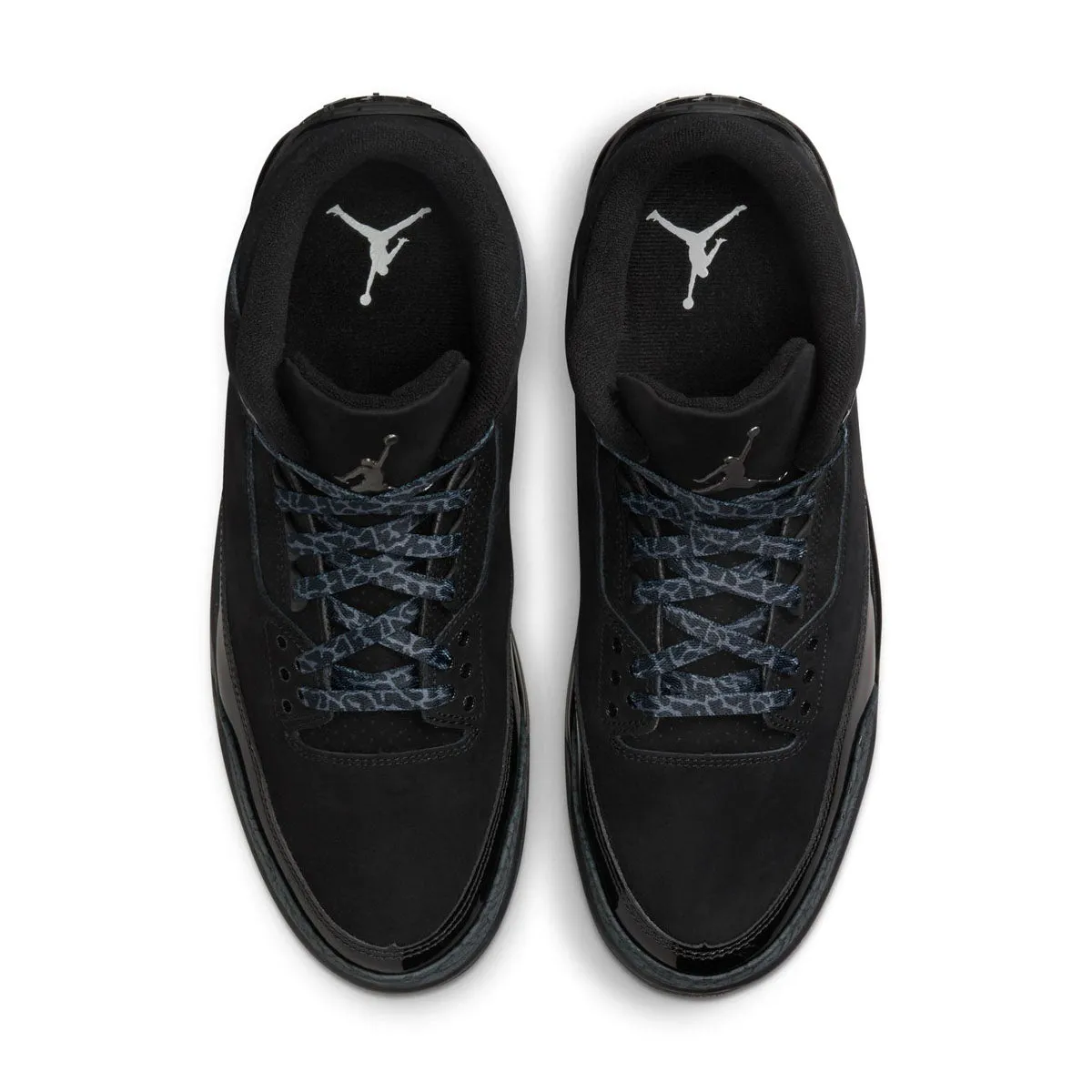 slow walk Air Jordan 3 Retro 'Black Cat'