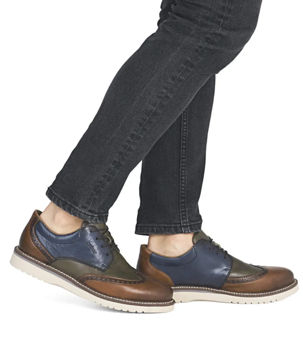 Rieker Casual Dress Shoe Multi - 04504-90 mountain climbers