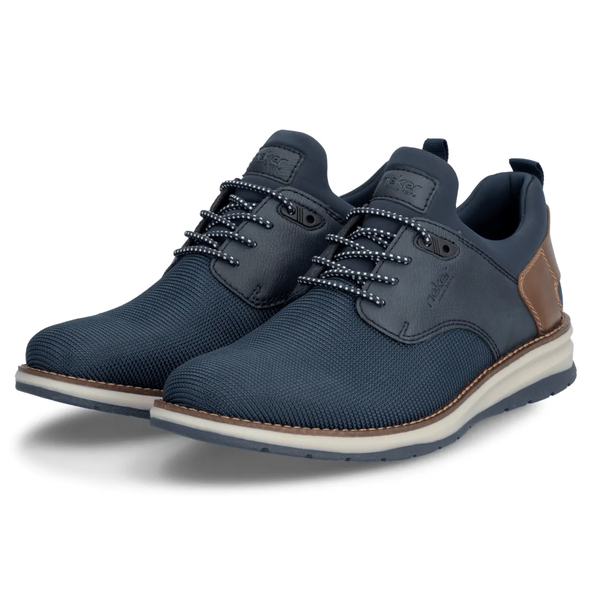 Guest Shade True Match Rieker Men's Dustin 14750-14 Baltic/Lake/Mogano/Navy