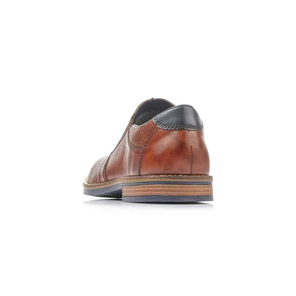 Rieker Slip-On Shoe - 13571-24 Eye - Catching Layered sole