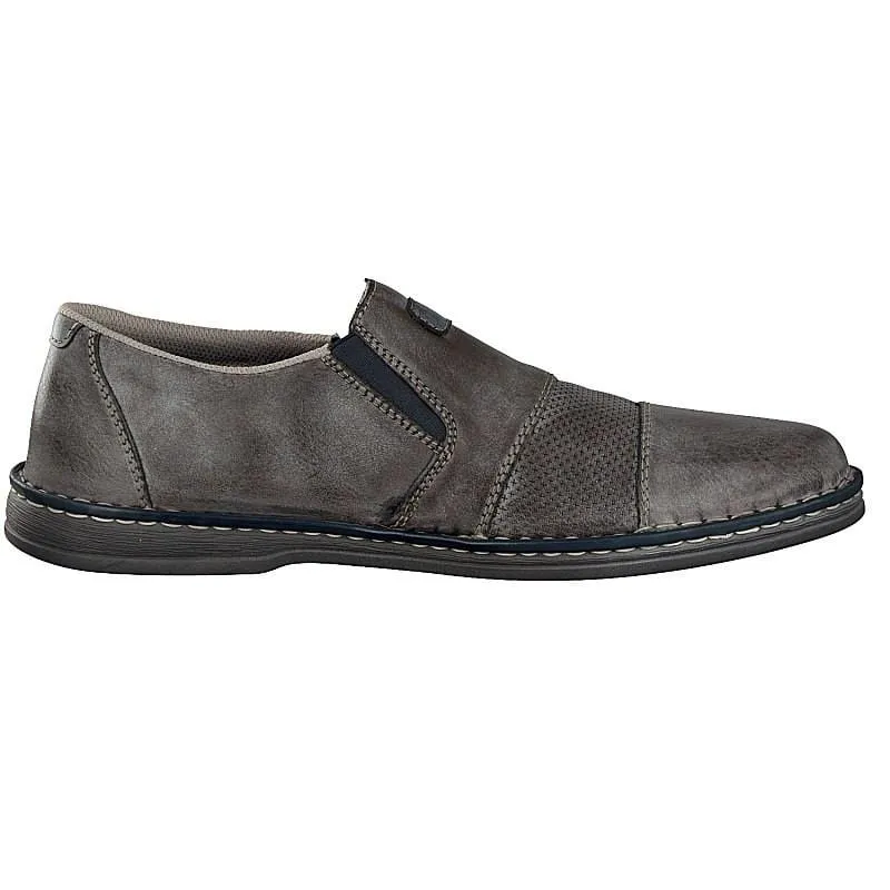 Rieker Slip On Shoe B6662-45 stimulating skiers' grip