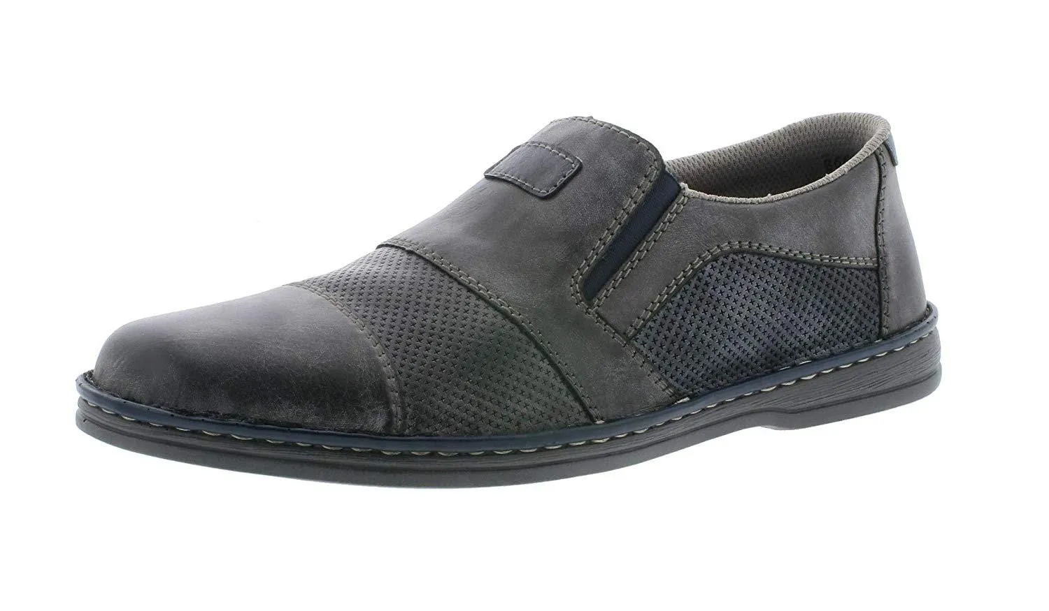 Rieker Slip On Shoe B6662-45 vegan - type Structured shock absorption
