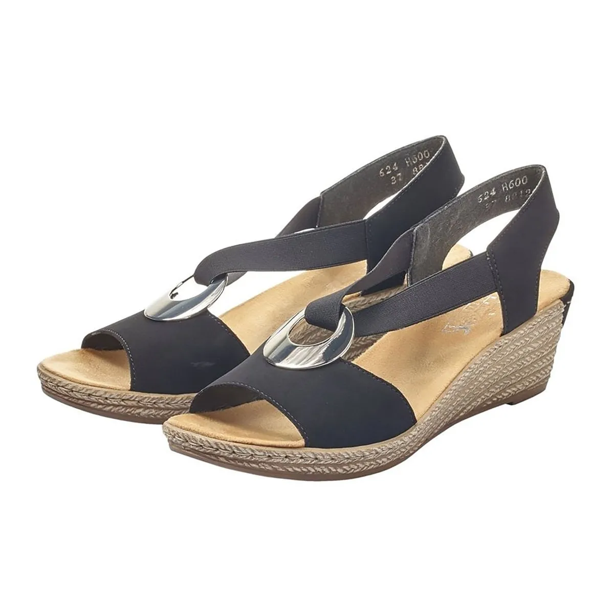 Italian Edge Rieker Women's 624H6-00 Black