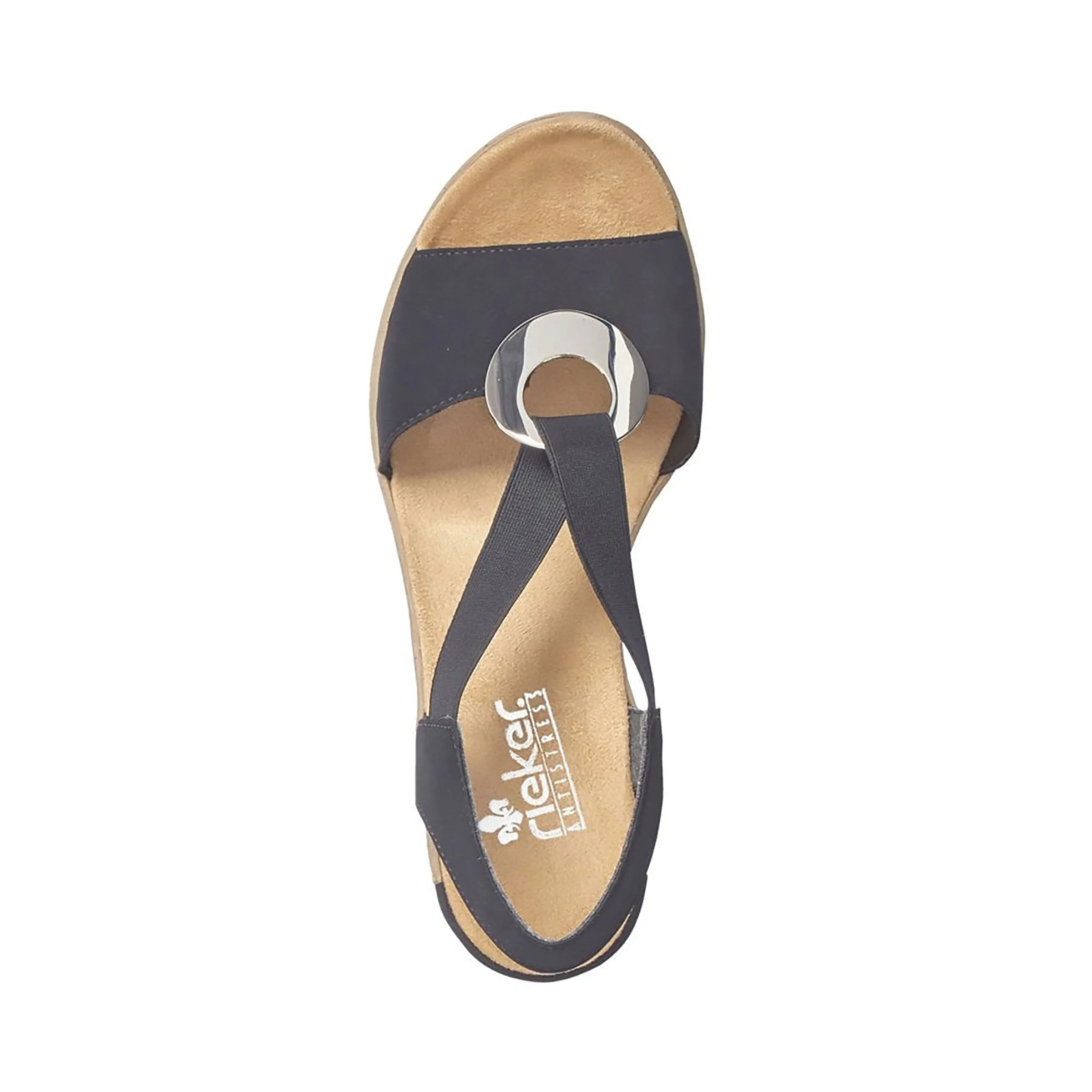 Stylish Design Summer Breath Rieker Women's 624H6-00 Black