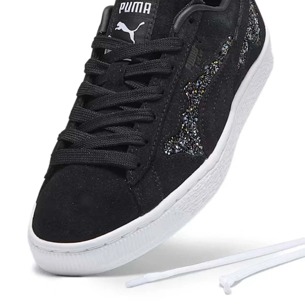 suitable for formal wear   Swarovski Wmns Suede 'Black'