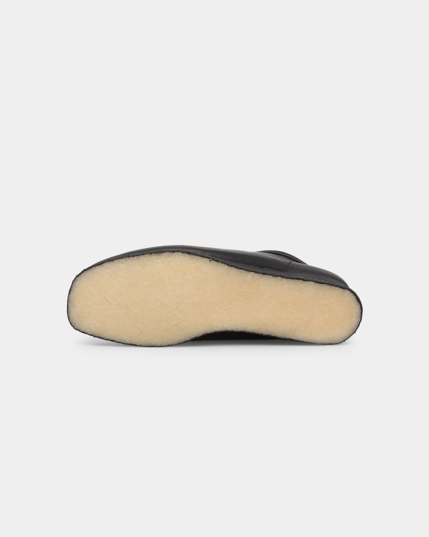 Quick Motion Comfort Outsole Clarks Originals Wallabee Boot (M) Black Leather