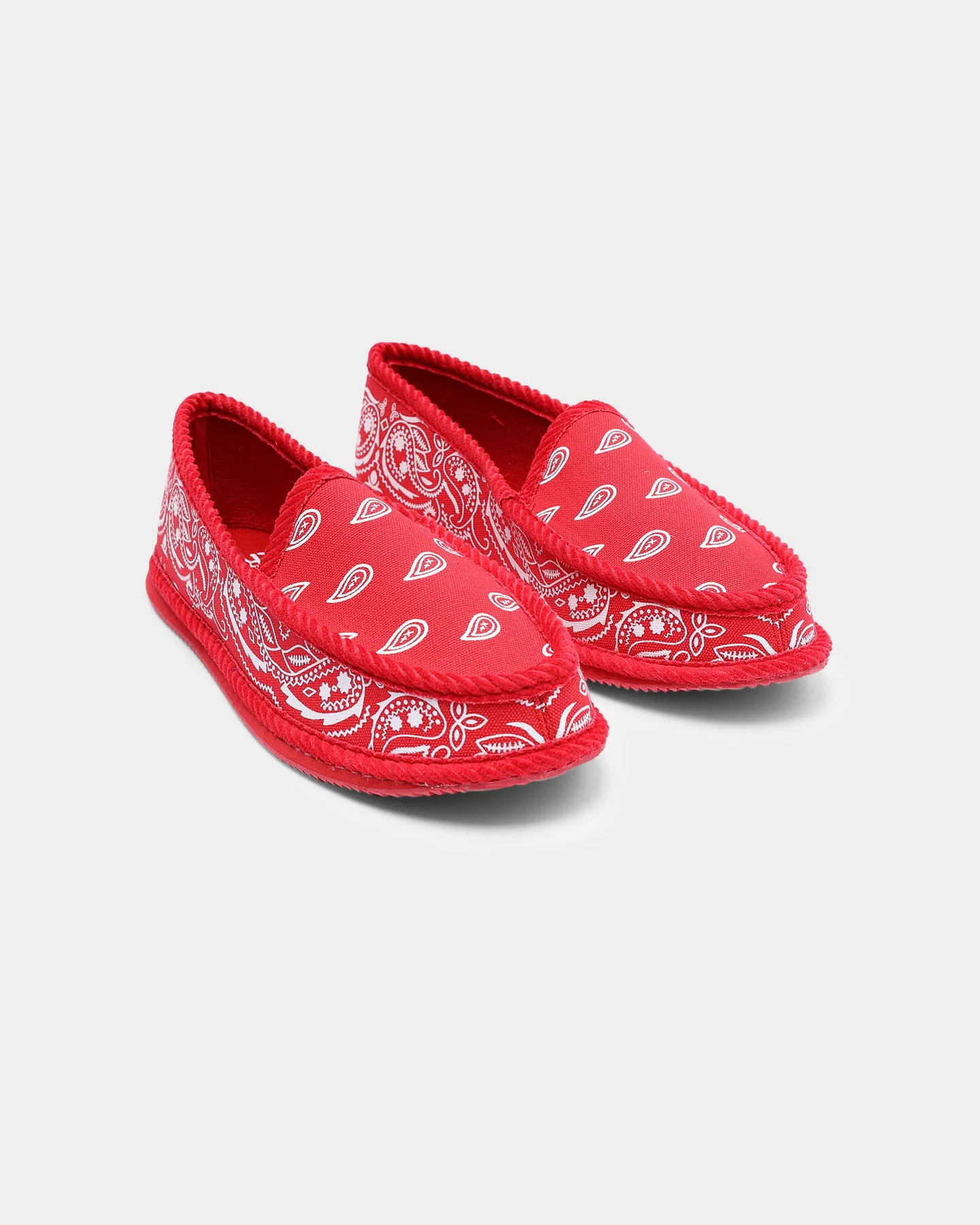 Goat Crew Bandana Slipper Red/White Active Slim Form