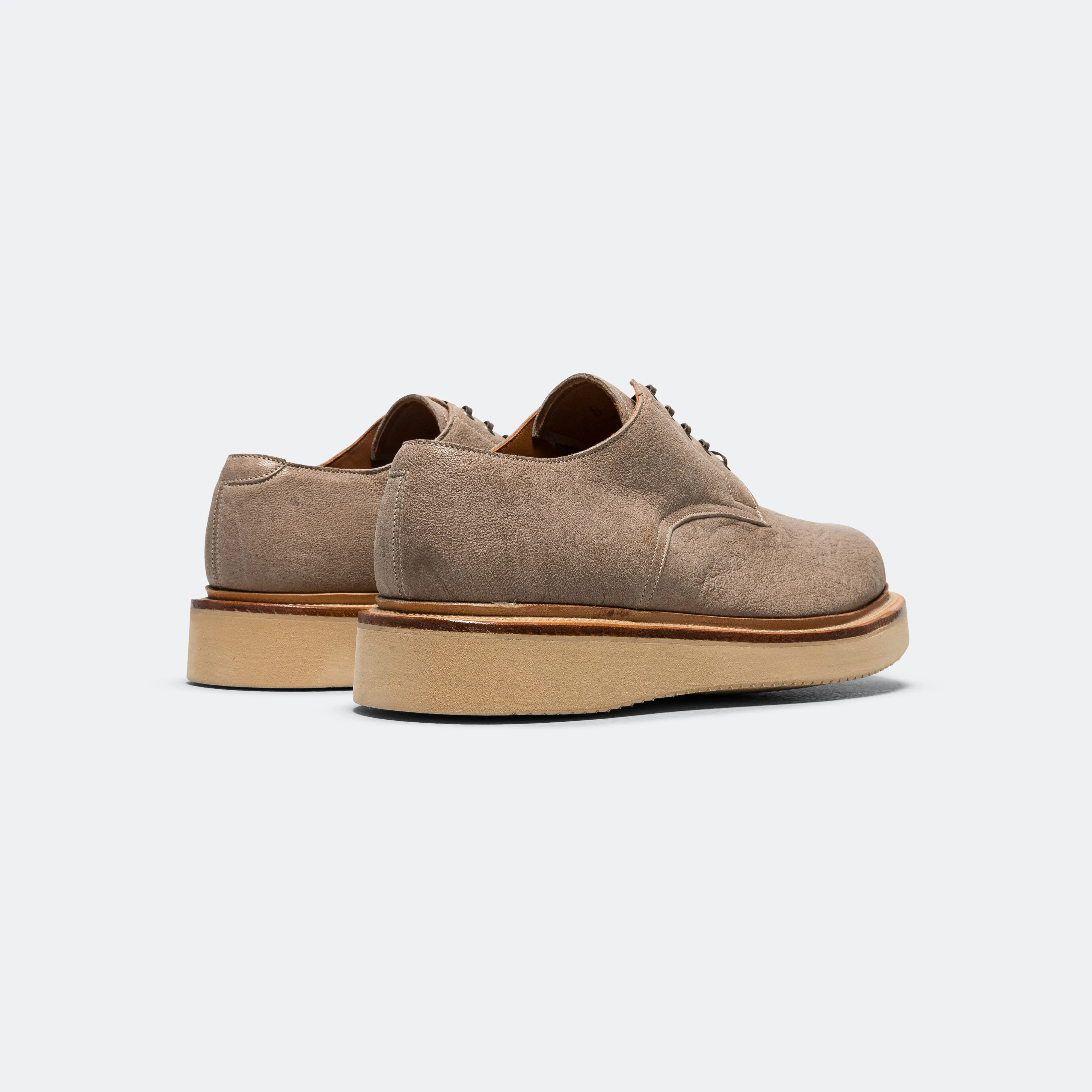 Lace Closure Traction Optimized Grip Rockland Blucher by UP THERE - Washed Ram Grey
