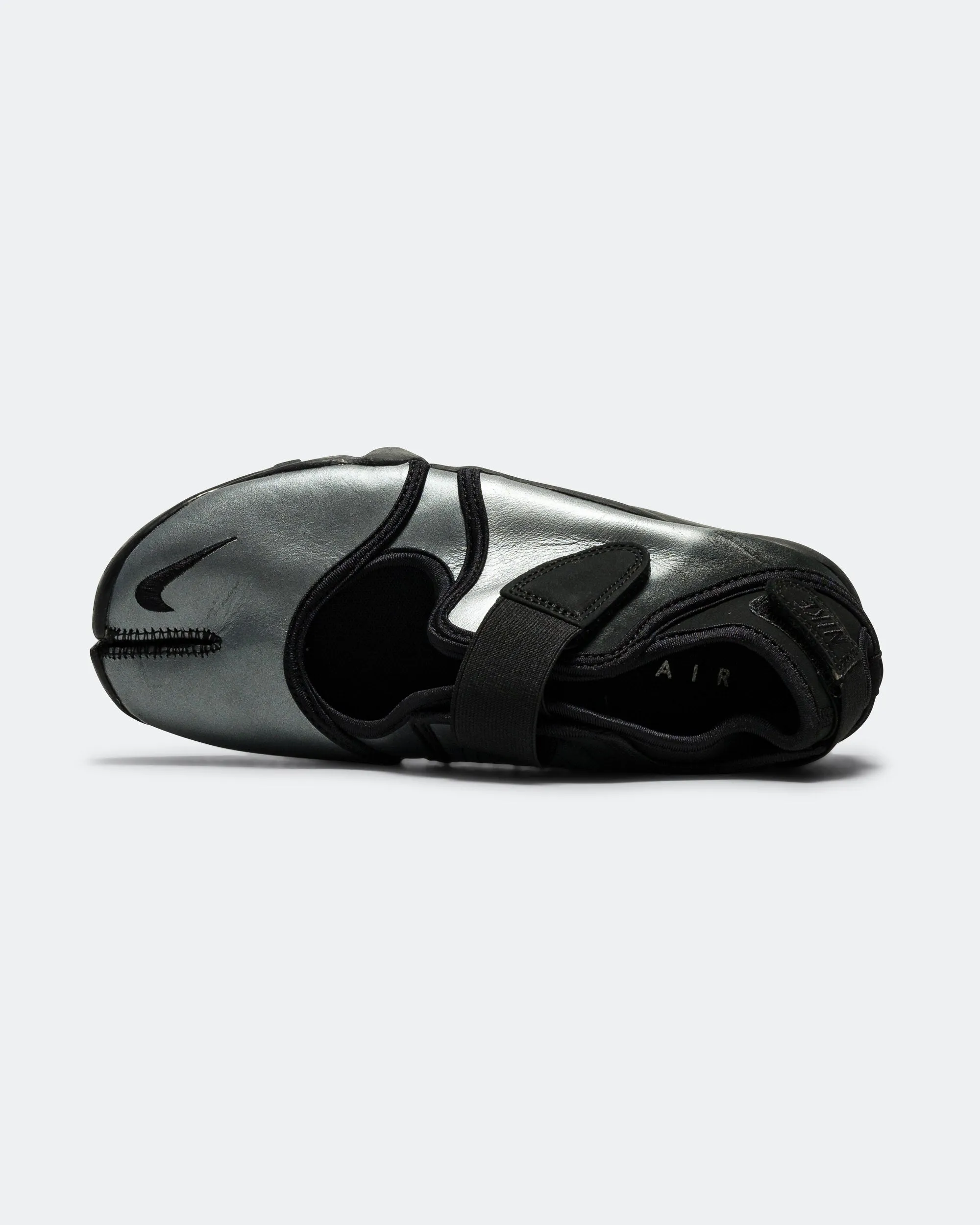 Womens Air Rift - Metallic Silver/Black Urban Look Mesh Panel