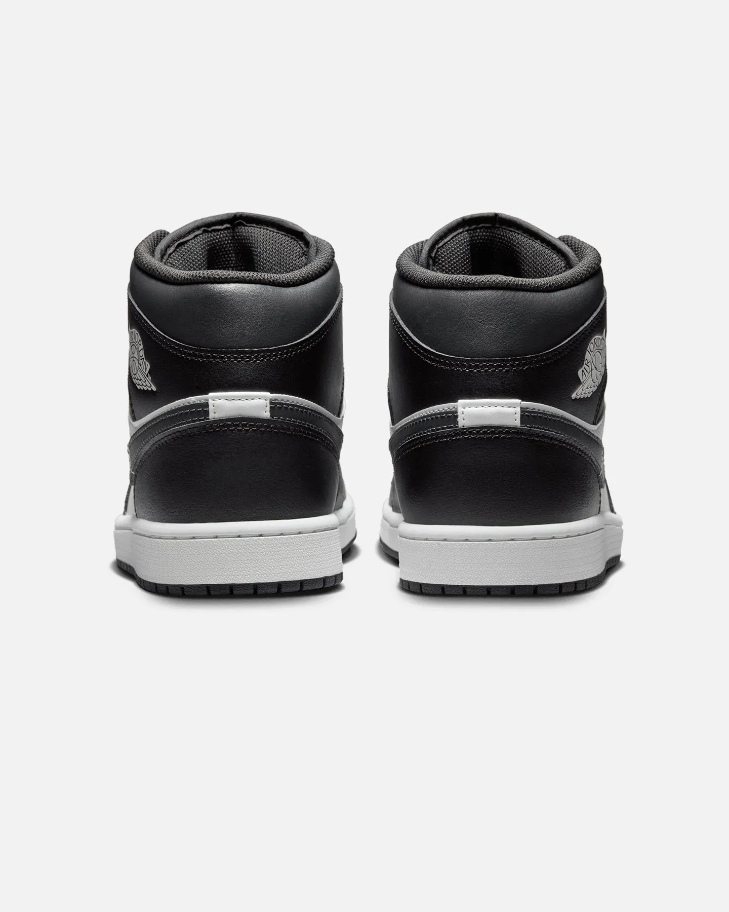 Pool Time High Top Jordan Air Jordan 1 Mid "Off Noir Toe"  Black/White