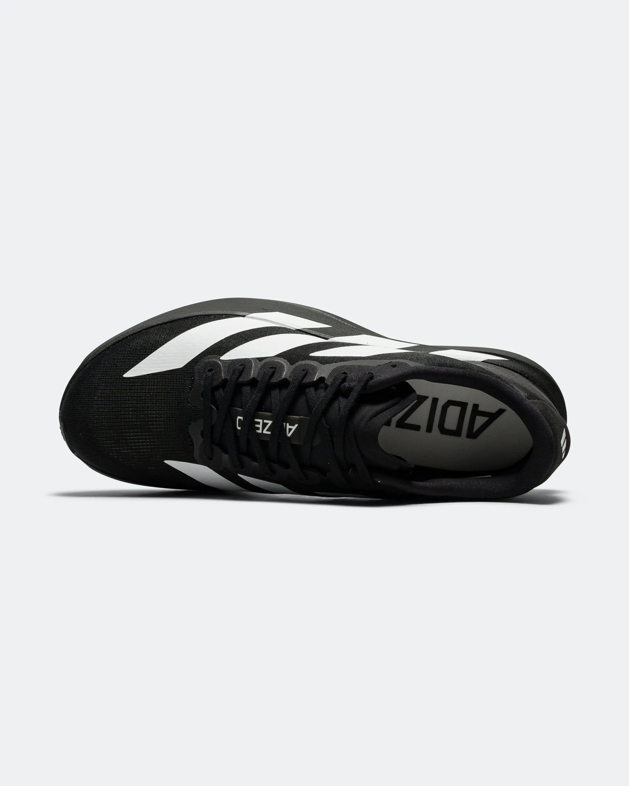 Adizero Evo SL - Core Black/Footwear White Flexible TPU Shank TPR Outsole