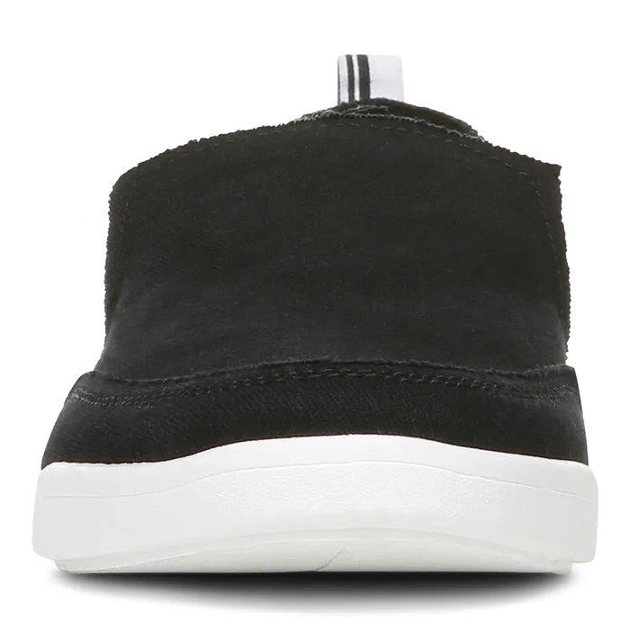 Womens Vionic Beach Malibu Black Lifestyle Upgrade Slip   On