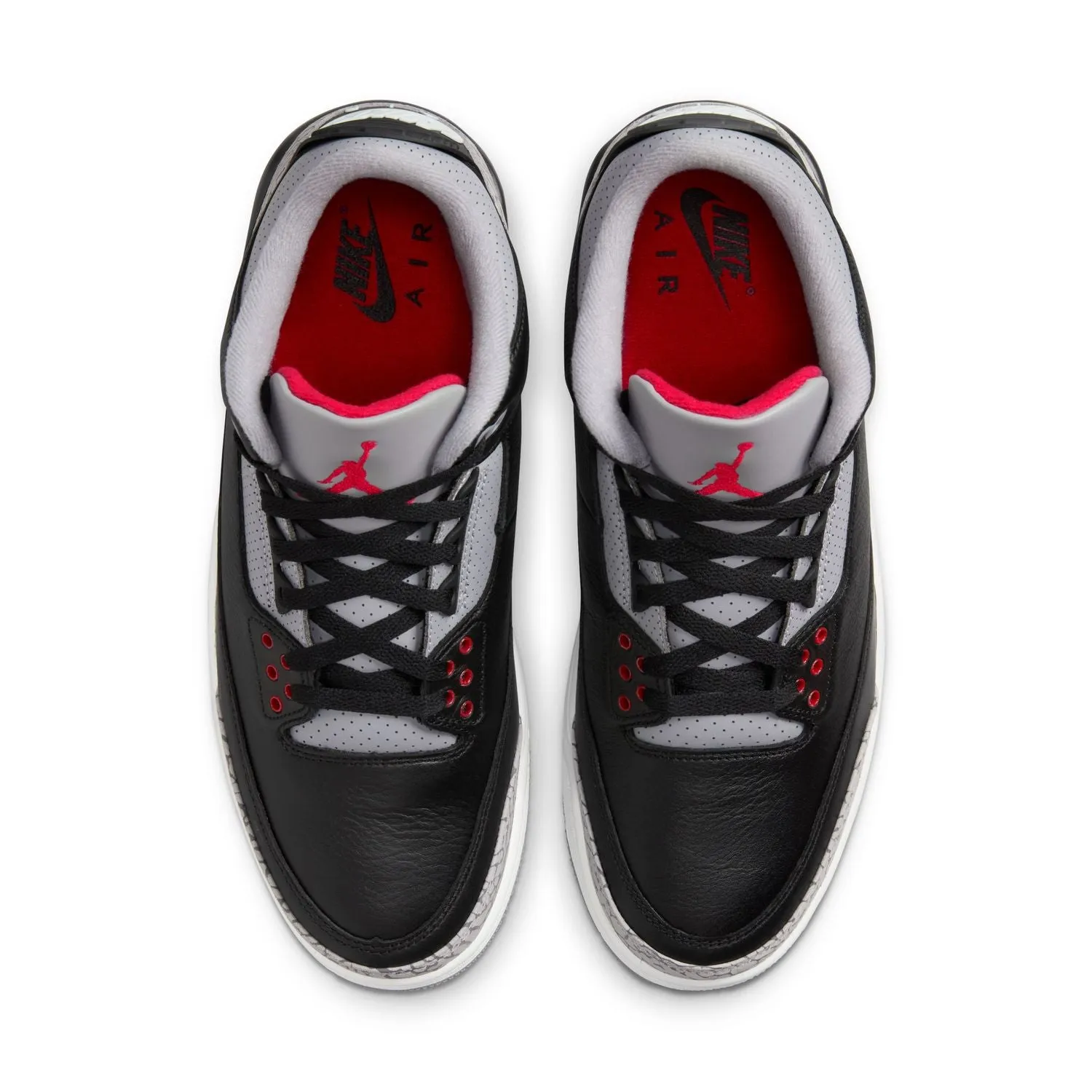 Stride Easy Air Jordan 3 Retro 'Black Cement'