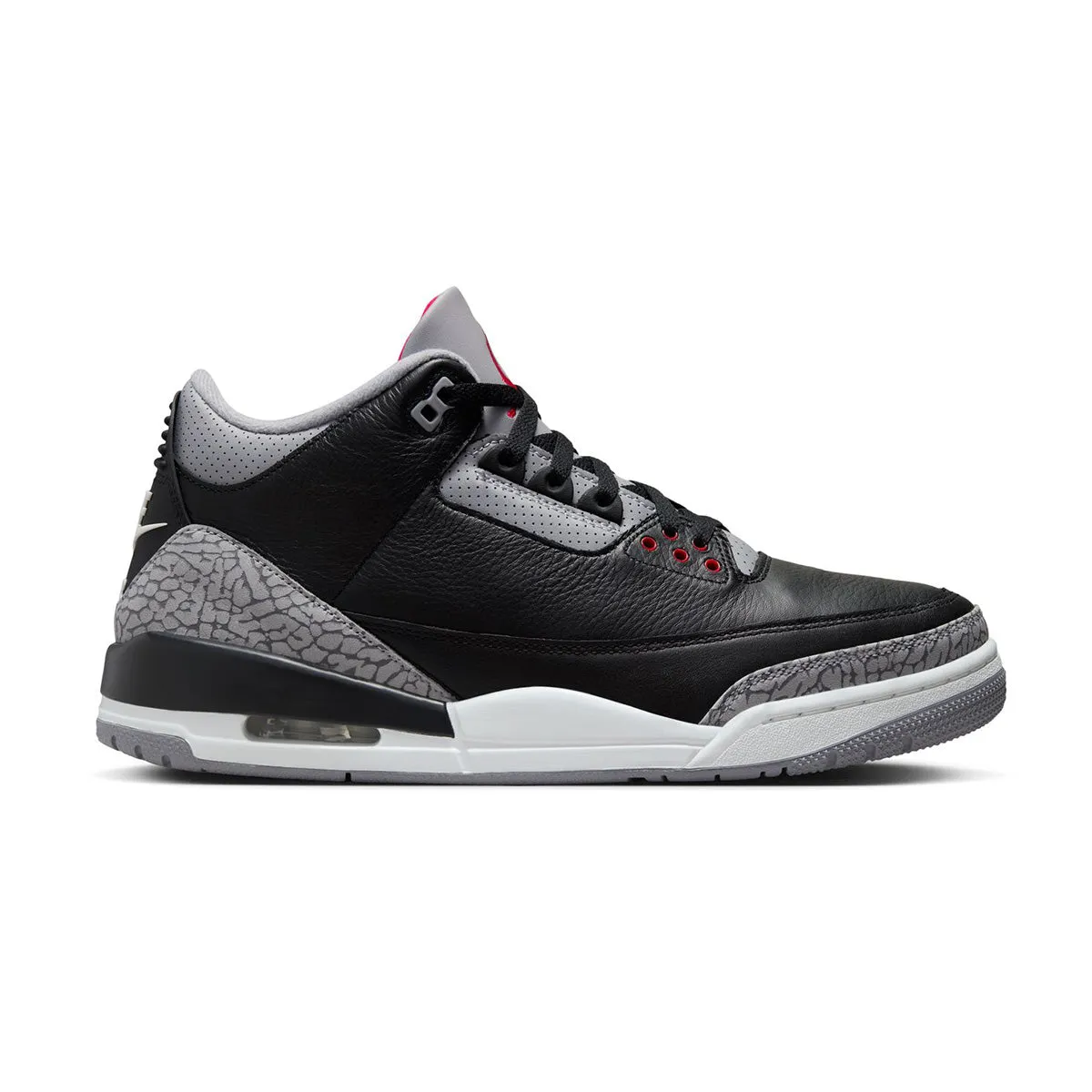 Air Jordan 3 Retro 'Black Cement' Easy To Clean Ring Walk