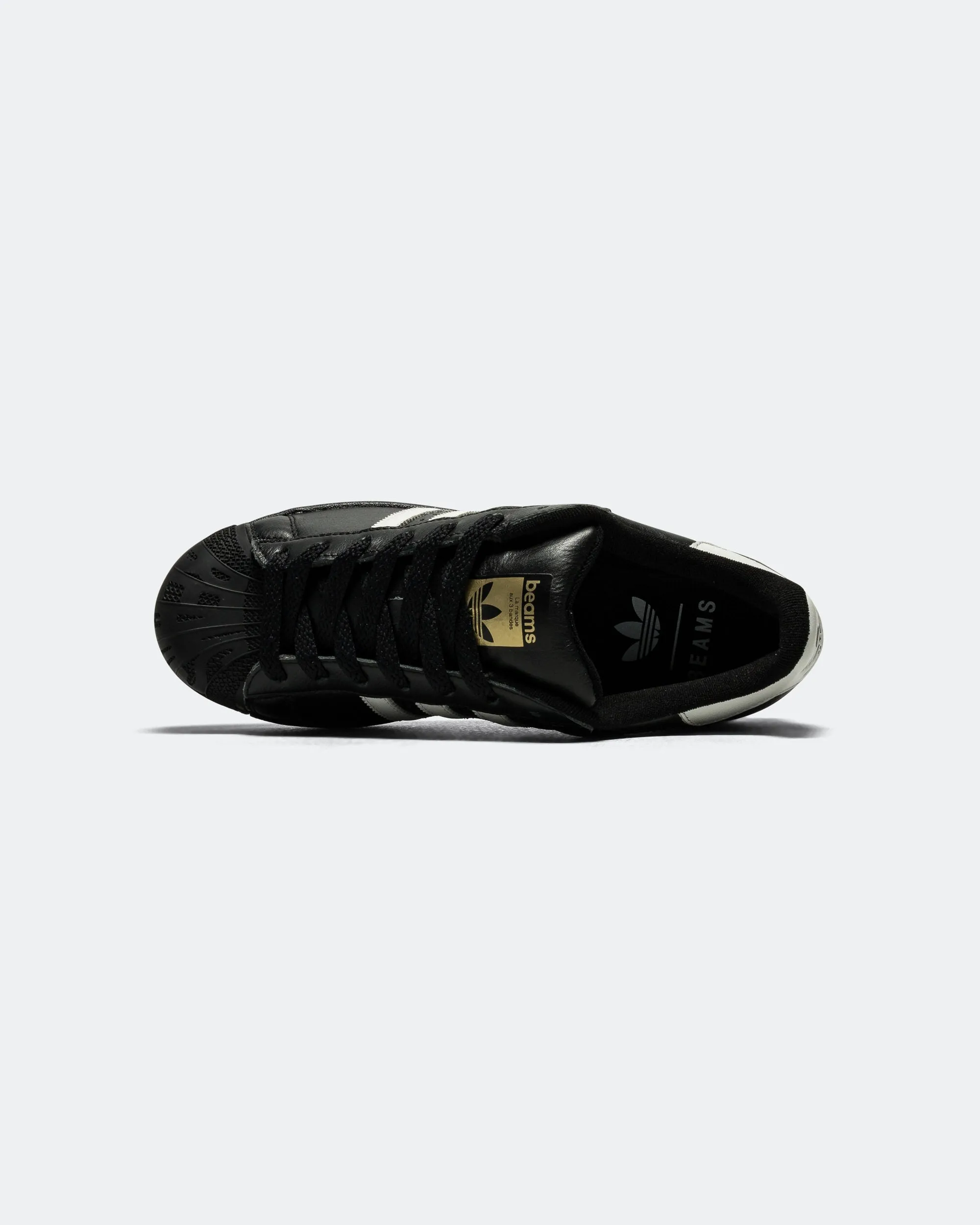 Smart Fit Superstar x BEAMS - Core Black/Footwear White-Gold Metallic